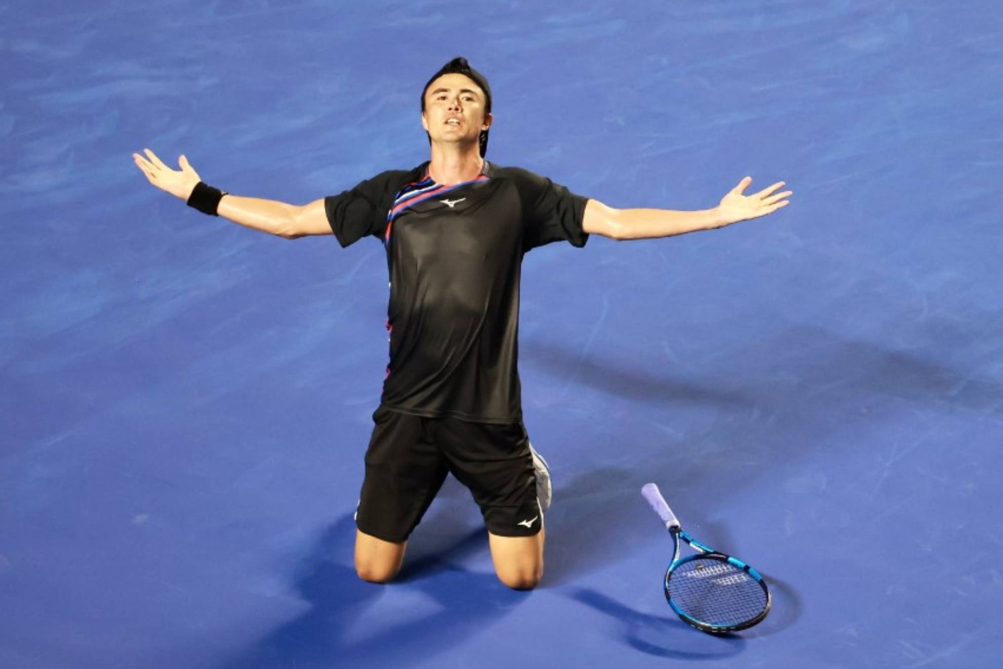 As� celebr� Taro Daniel su victoria sobre Casper Ruud