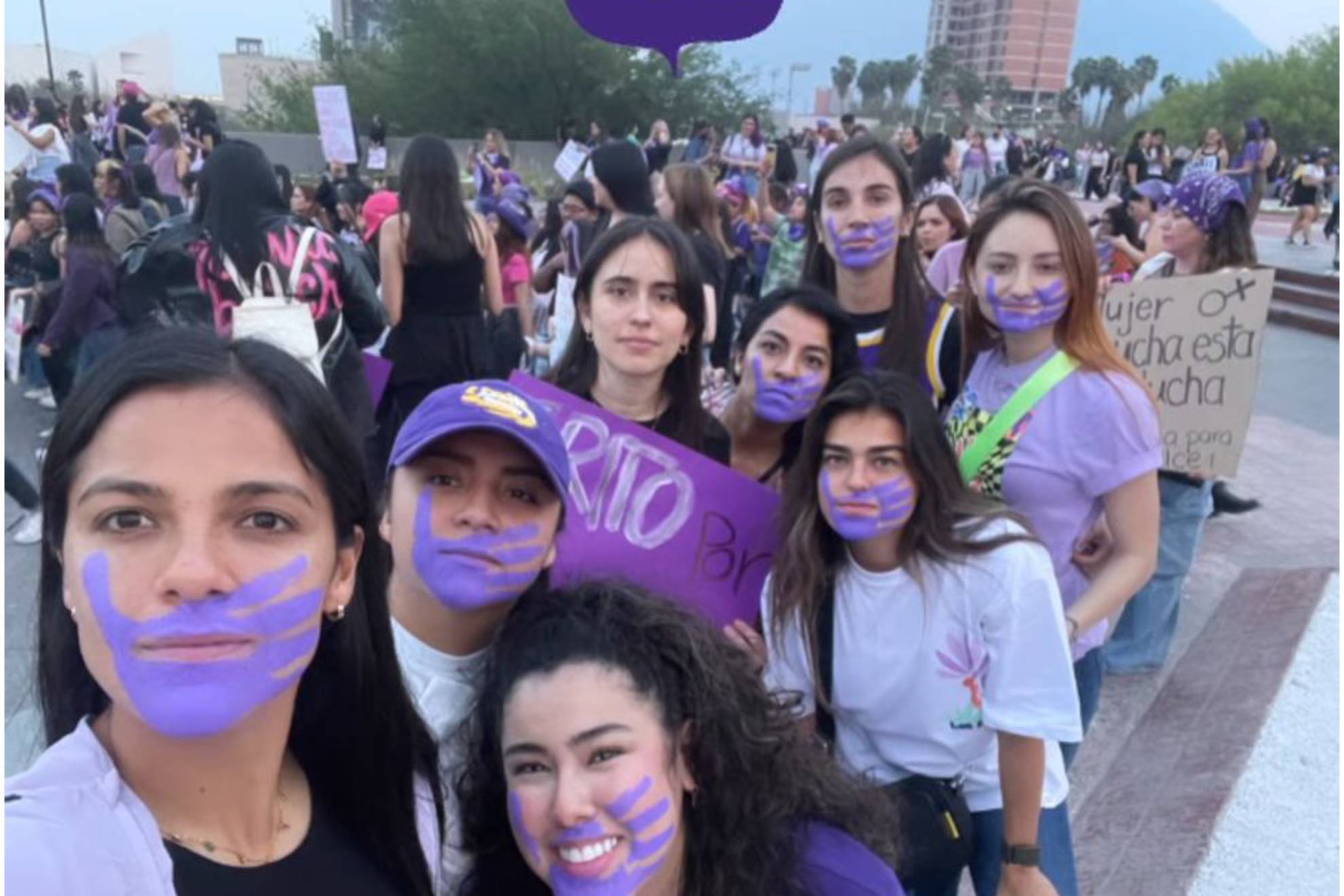 Ferral, Elizondo, Villarreal y Moran convivieron con aficionadas felinas.