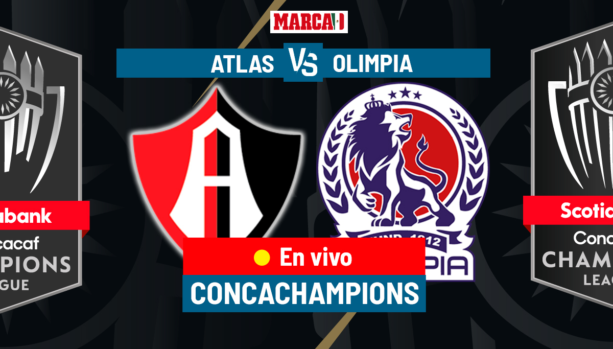 Partido Atlas vs Olimpia EN VIVO. Octavos de la Concachampions 2023 ...