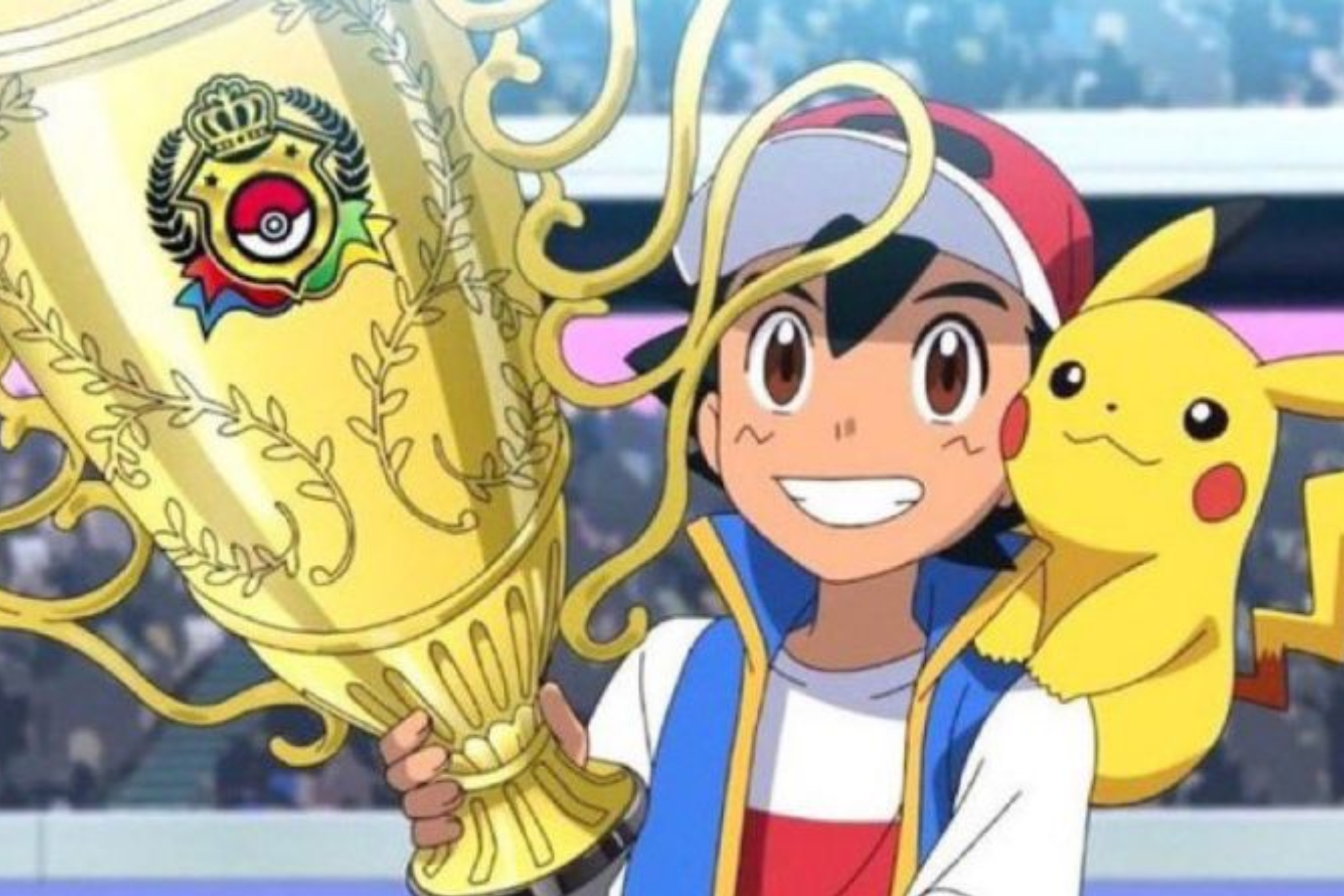 Ash junto a Picachu concluy� su misi�n de convertirse en un maestro Pok�mon.