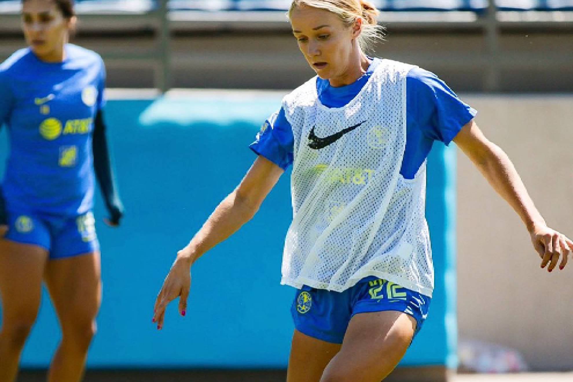 Sarah Luebbert quedar�a varias jornadas fuera del Am�rica Femenil.