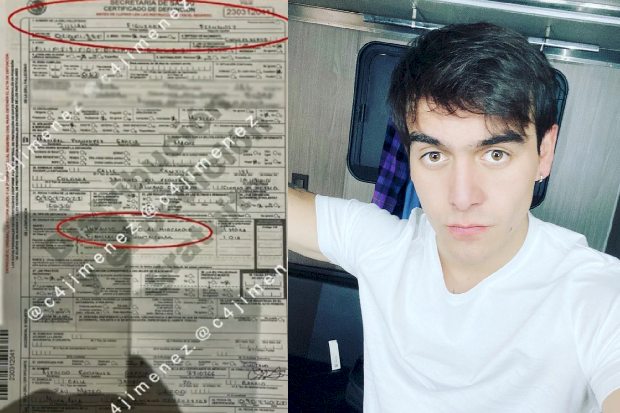 El cantante mexicano falleci� a los 28 a�os.