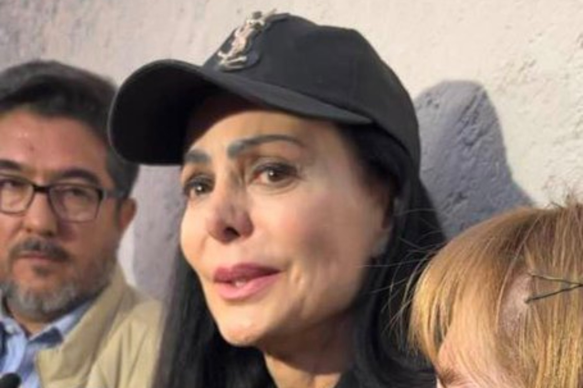 Maribel Guardia habl� con los medios de comunicaci�n tras la muerte de su hijo.