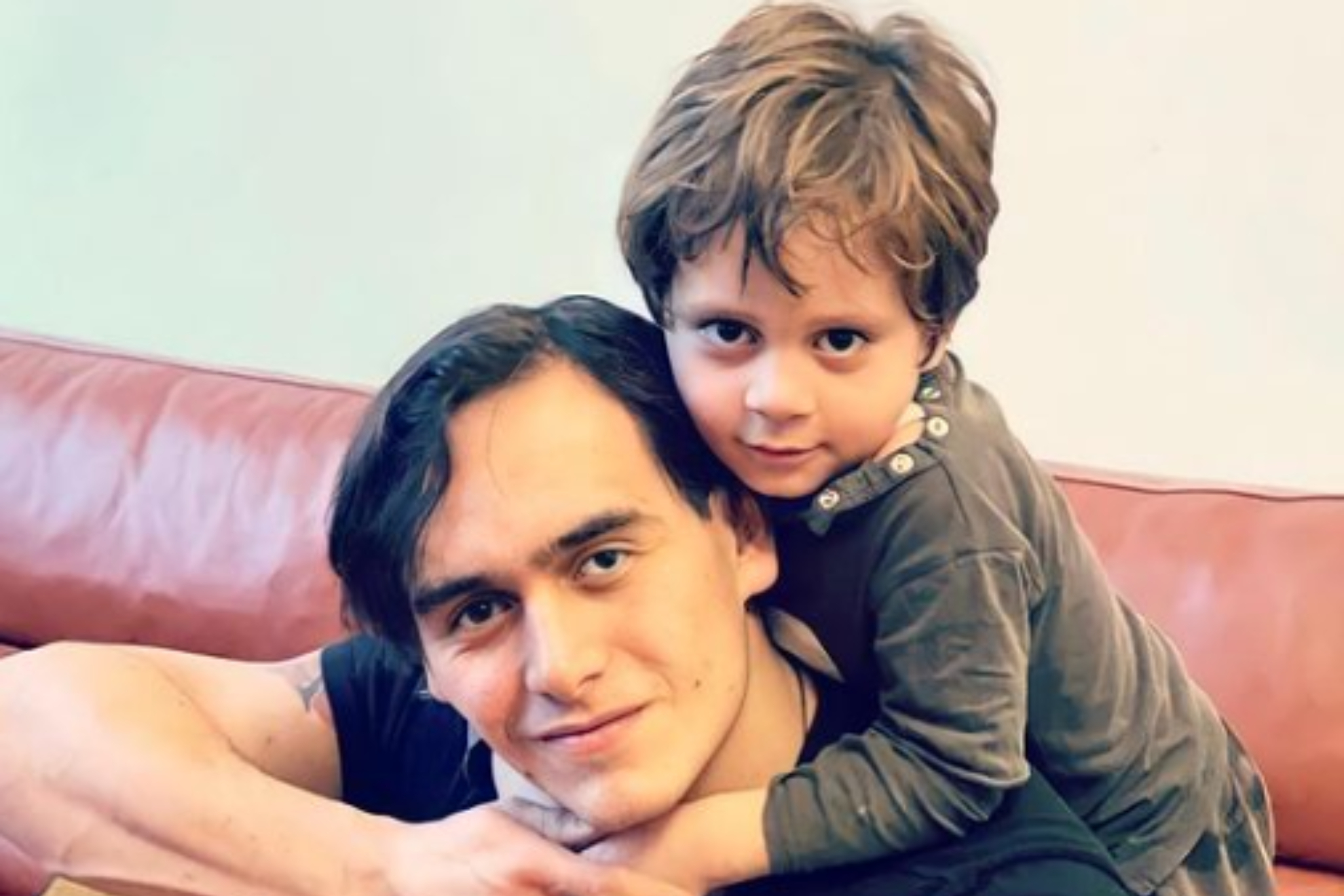 Jos� Juli�n Figueroa (QEPD) y el peque�o Jos� Juli�n Figueroa Garza.