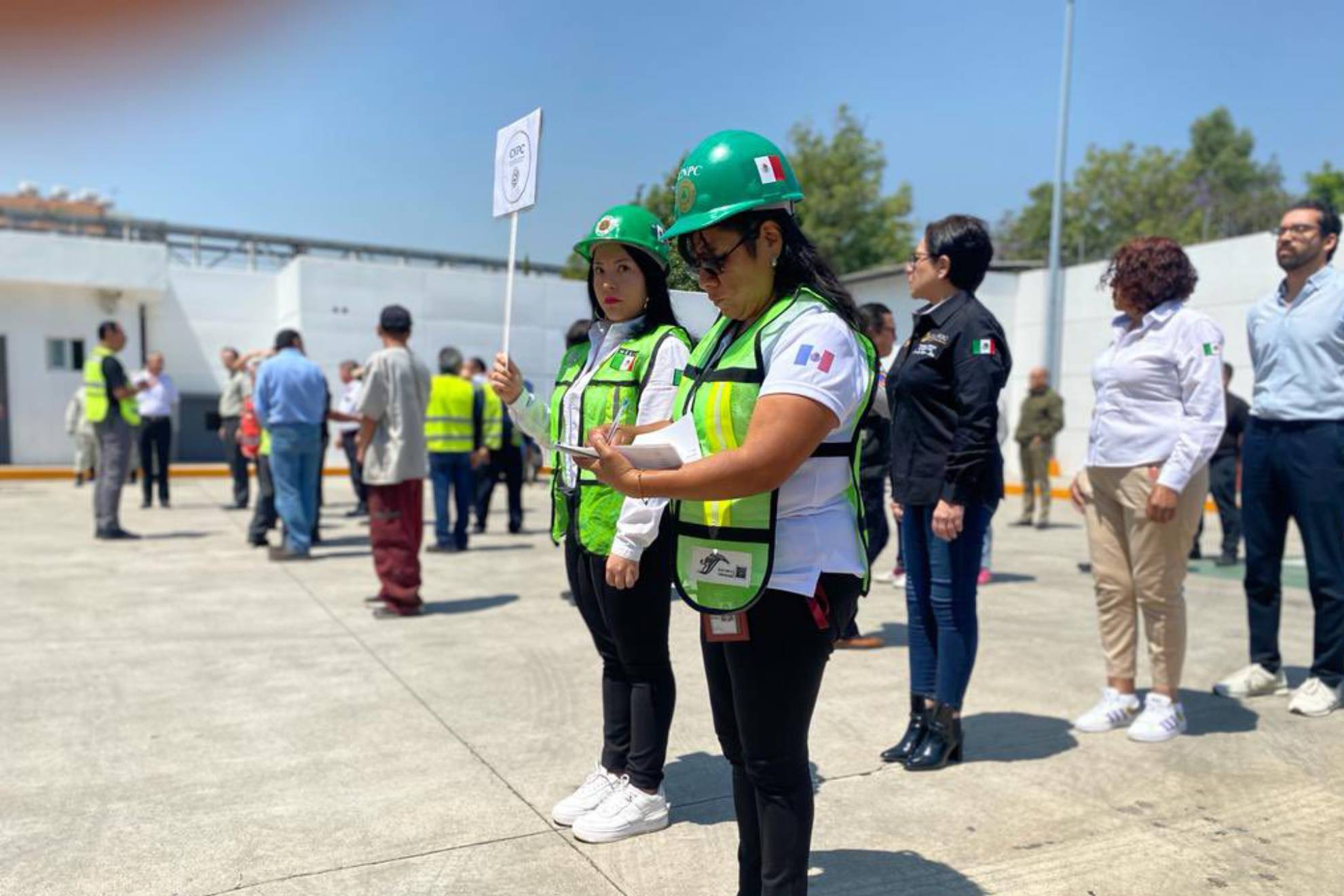 Edificios fueron desalojados por el Simulacro Nacional 2023 en M�xico