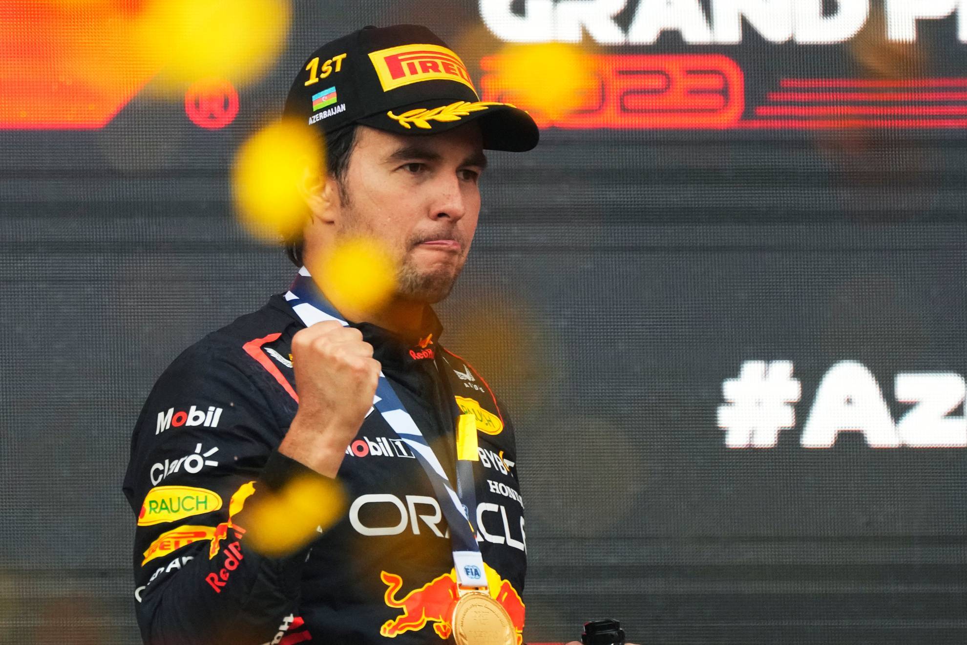 Sergio P�rez Gran Premio de Bak�