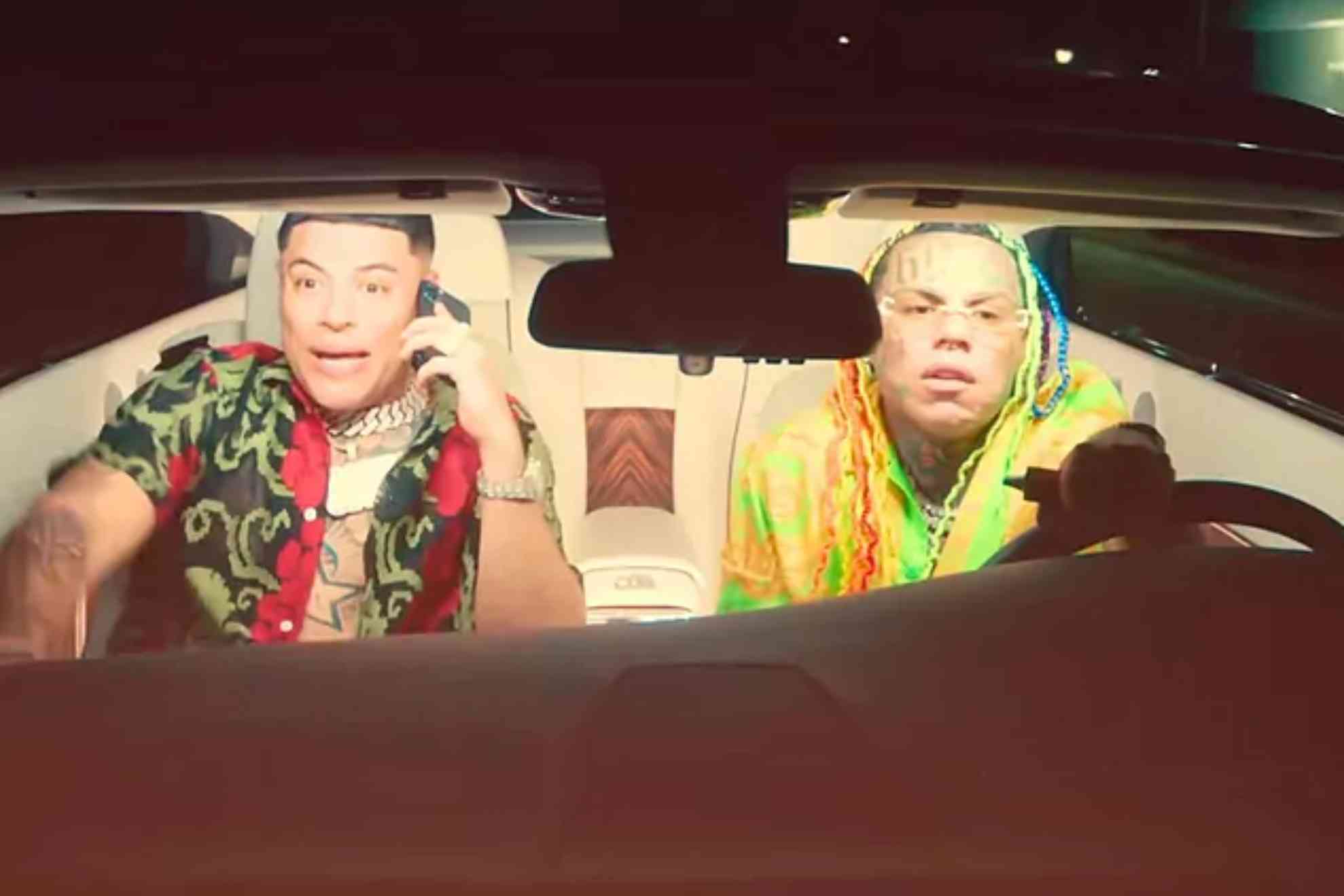 Eduin Caz y 6ix9ine.