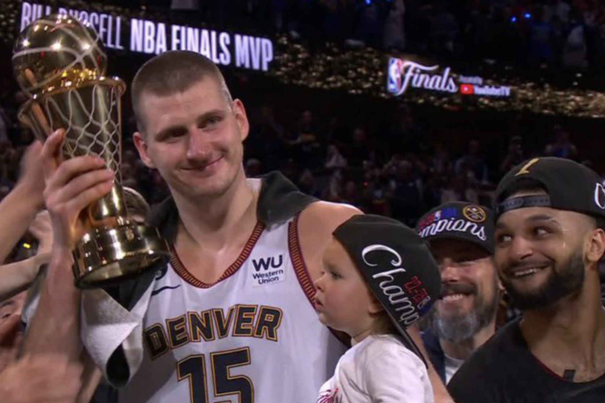 Nikola Jokic y Jamal Murray.