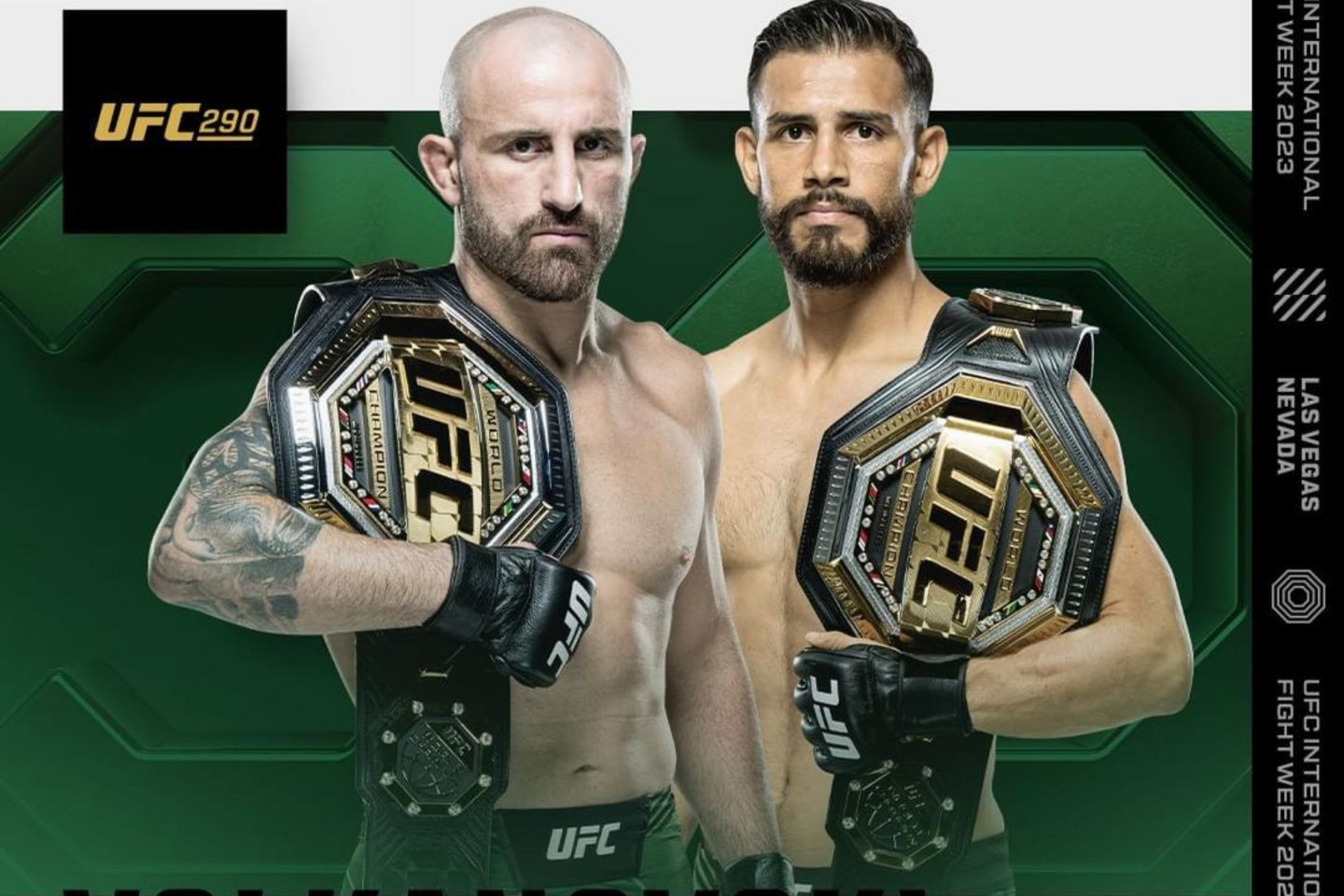 El Pantera s�lo piensa en Alexander Volkanovski.