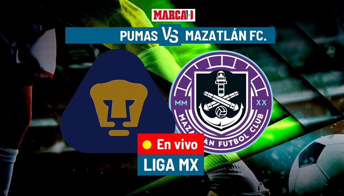 Pumas vs Mazatlán EN VIVO hoy. Partido de Liga MX 2023