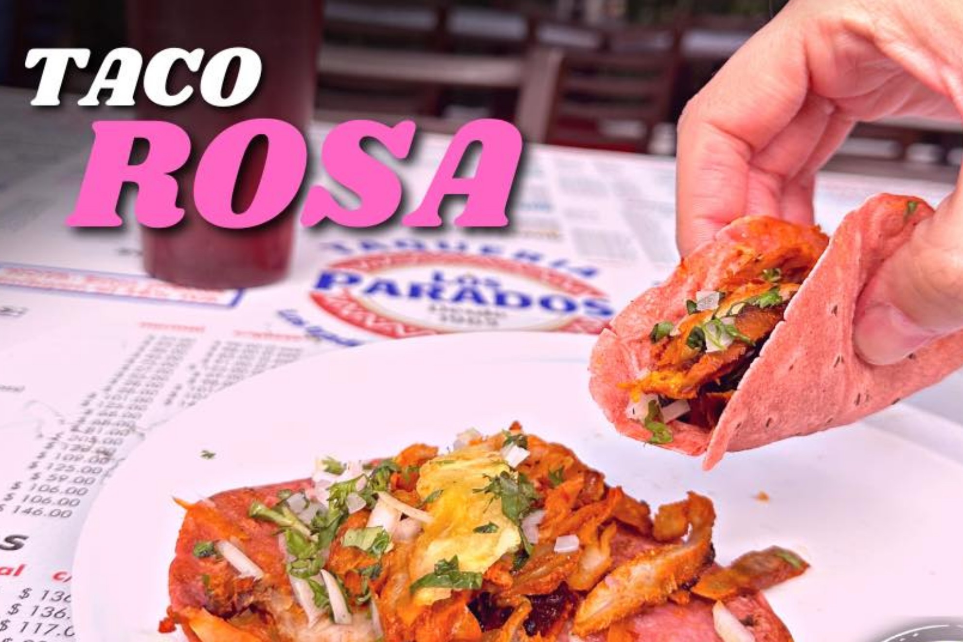 El taco rosa, el taco de Barbie