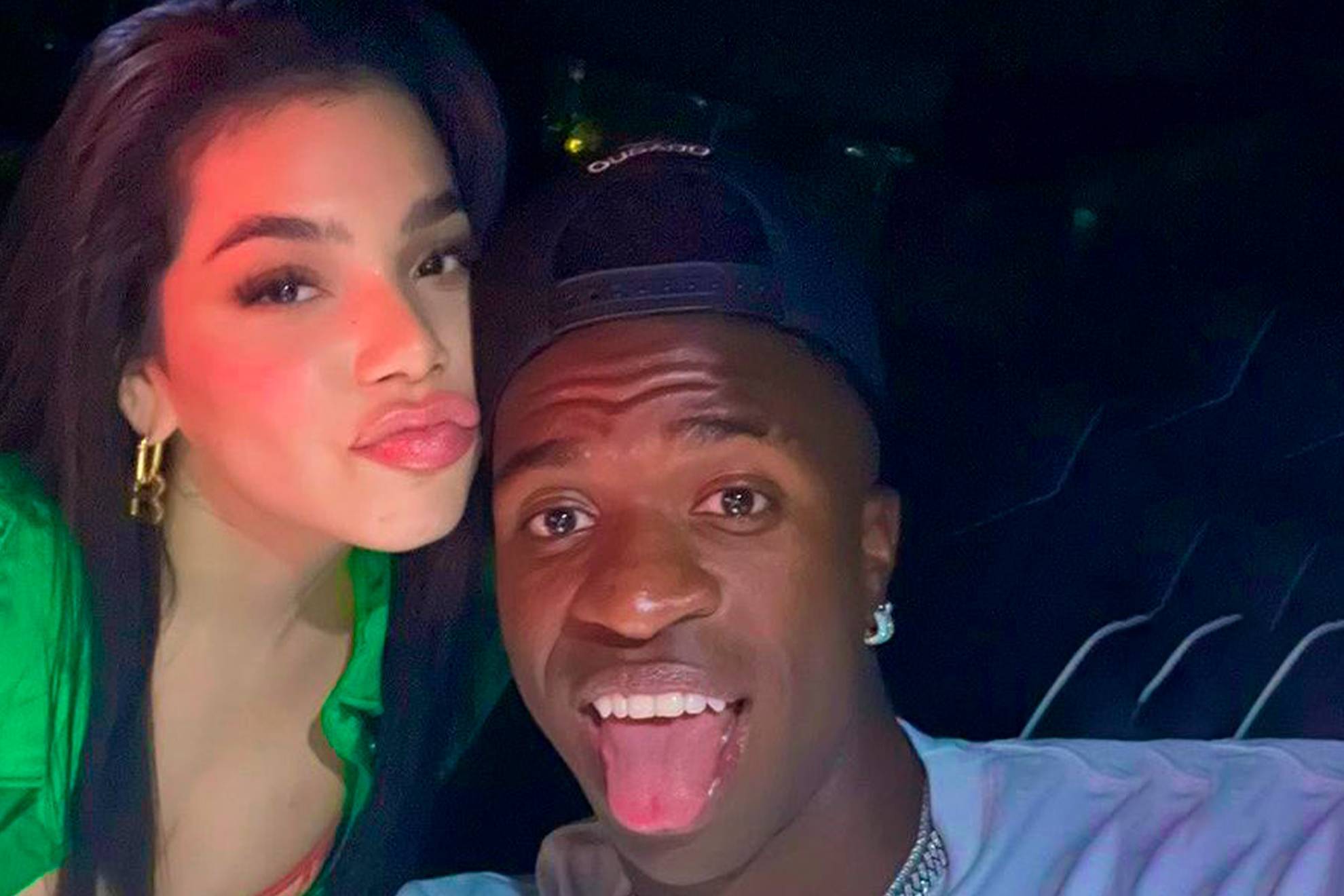 Vinicius y Kenia Os, foto juntos