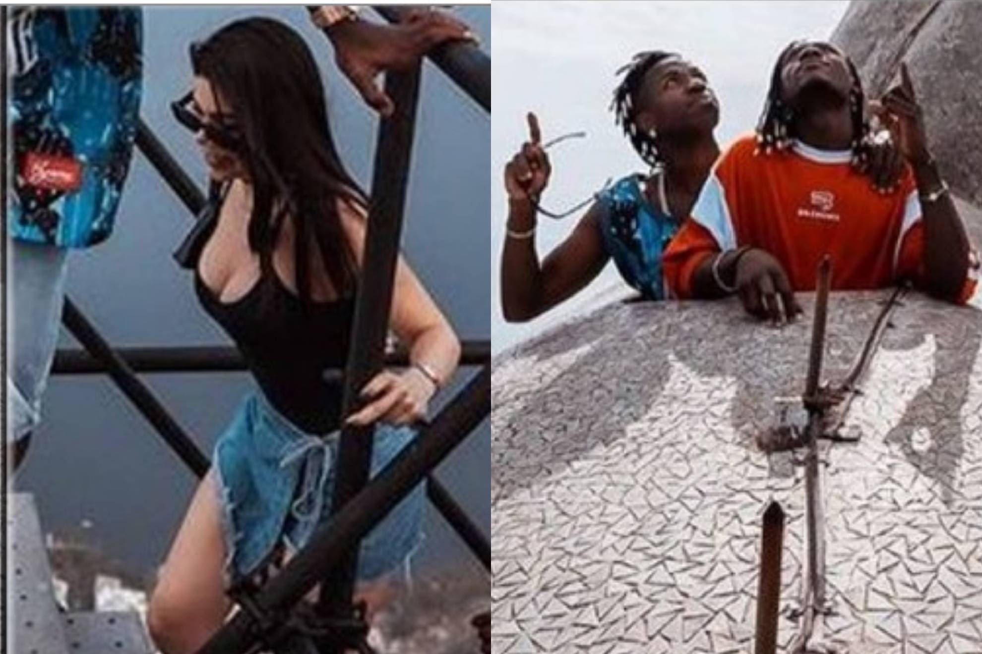 Vinicius, Camavinga y Kenia Os suben a la cima del Cristo del Corcovado en Rio de Janeiro