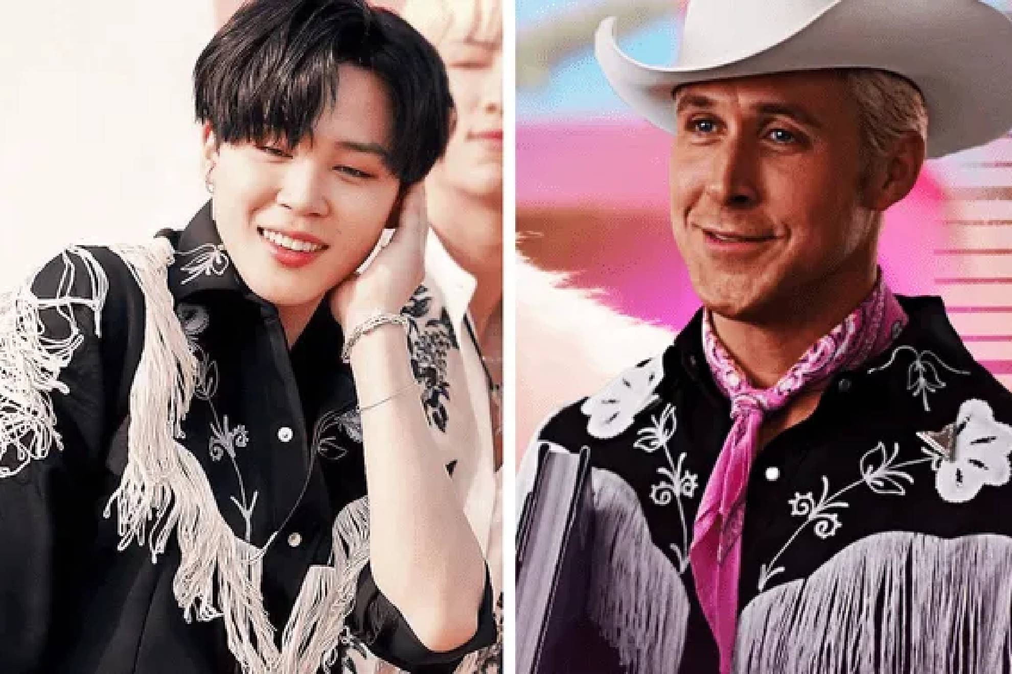 Ryan Gosling y Jimin, unidos por la nueva pel�cula Barbie.