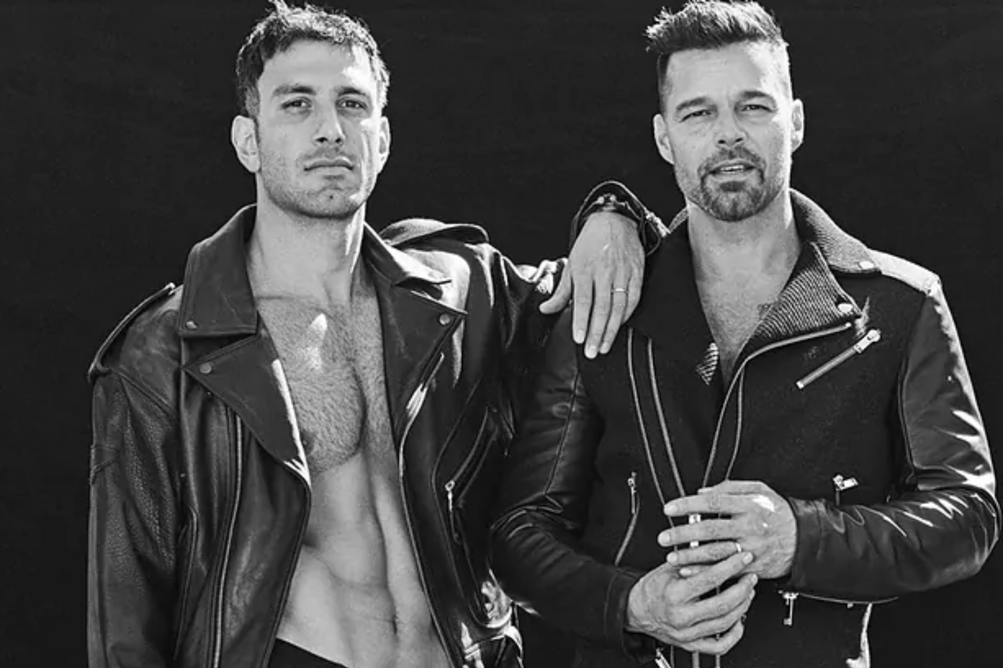 Ricky Martin y Jwan Yosef.