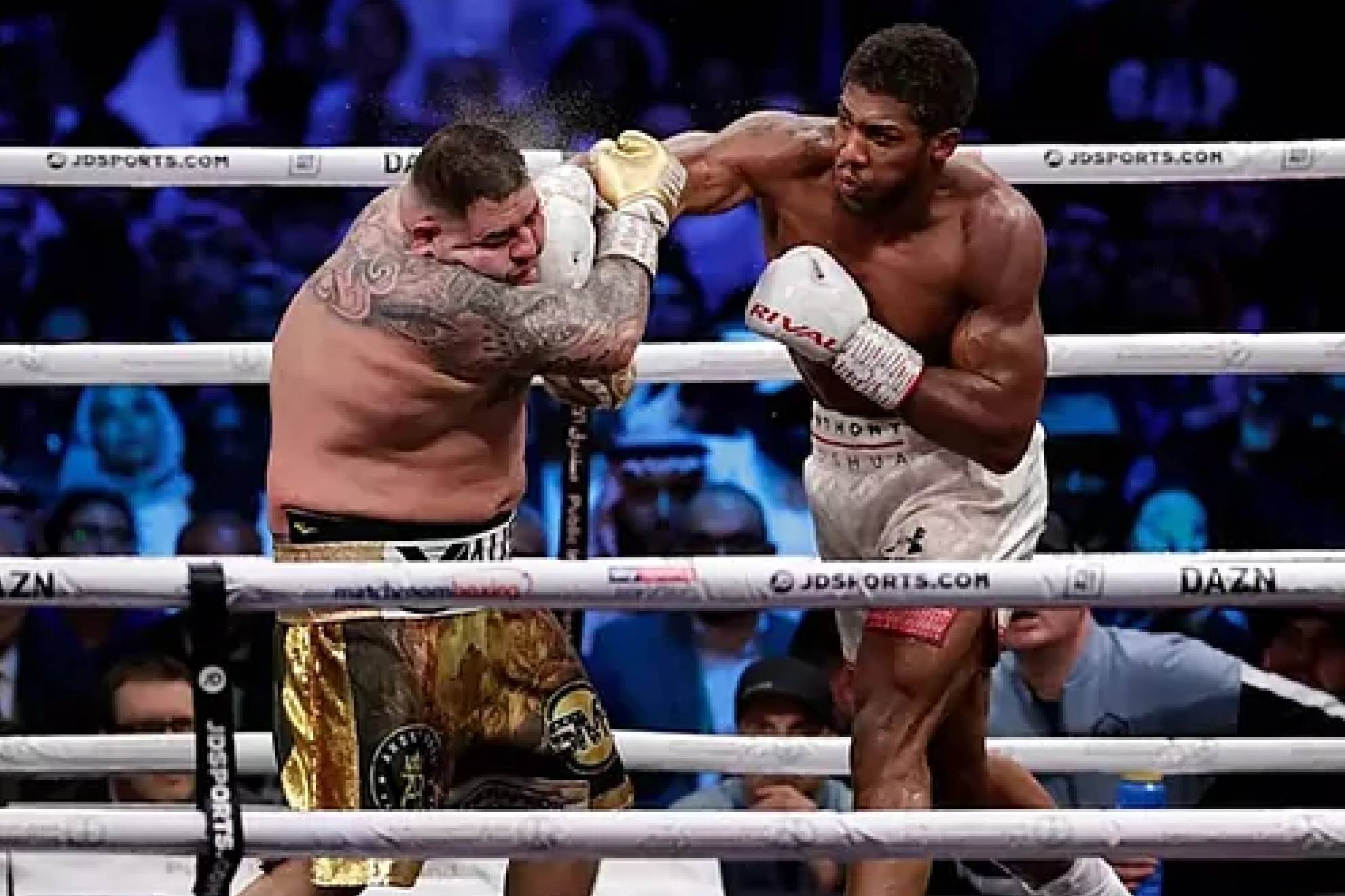Anthony Joshua y Andry Ruiz podr�an verse las caras de nuevo.