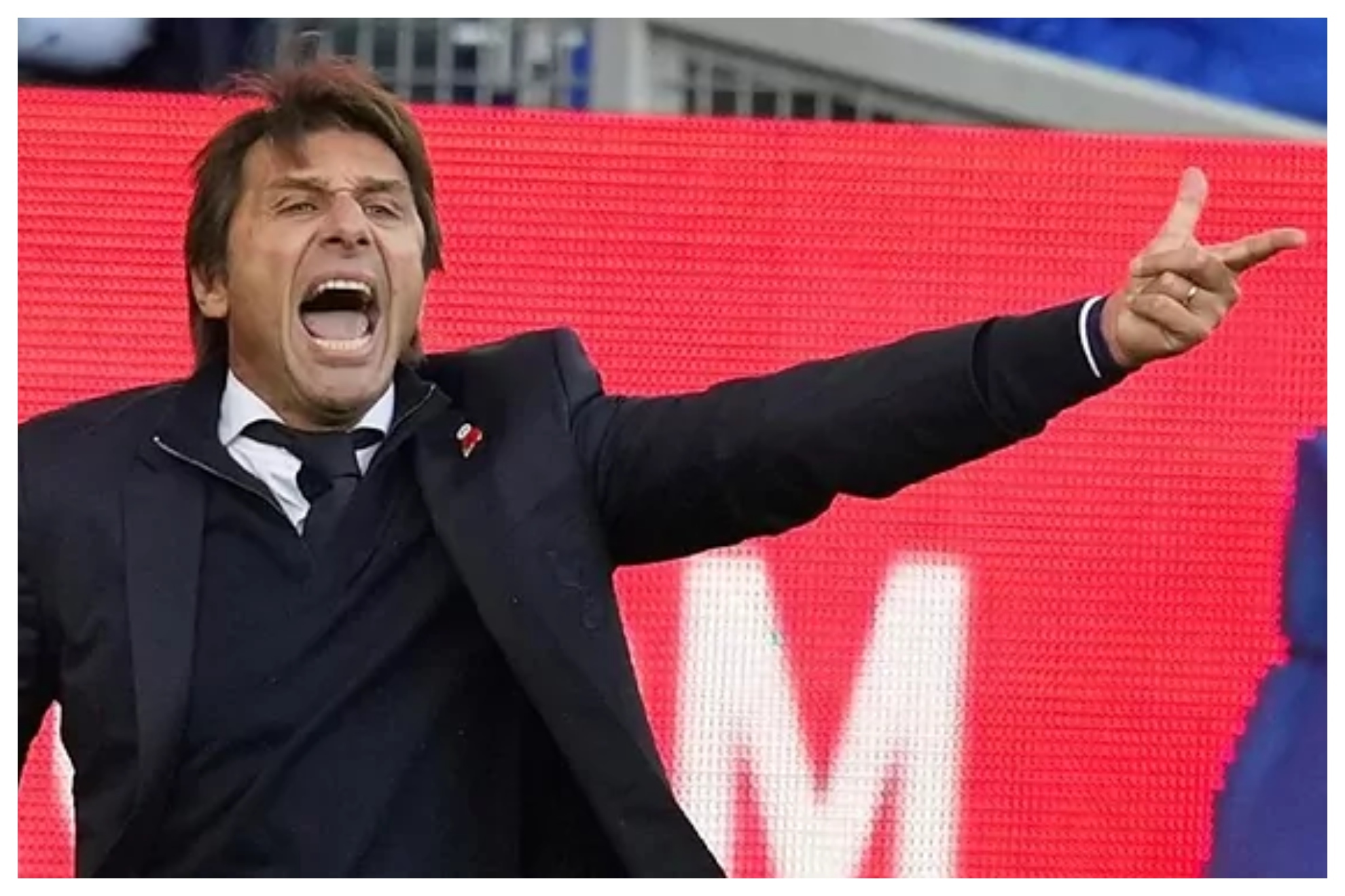 Conte da �rdenes durante un entrenamiento