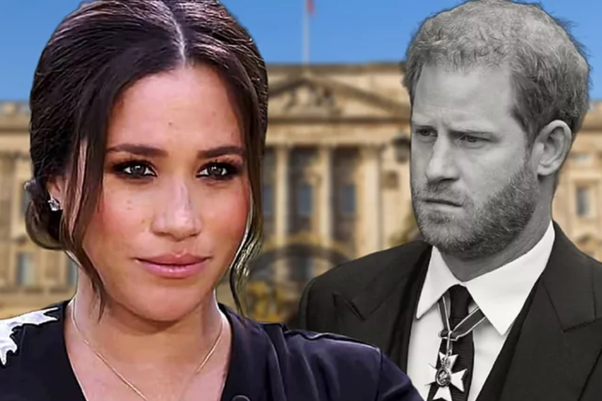 Meghan Markle y el Pr�ncipe Harry.