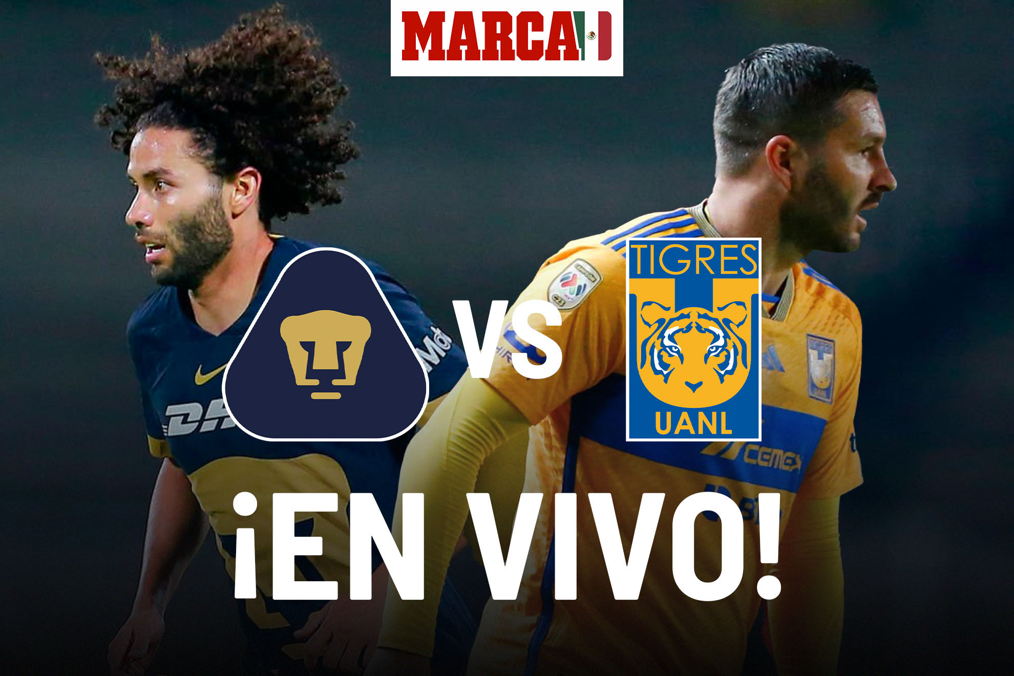 Juego Pumas vs Tigres EN VIVO hoy. Partido de Liga MX 2023 - J6
