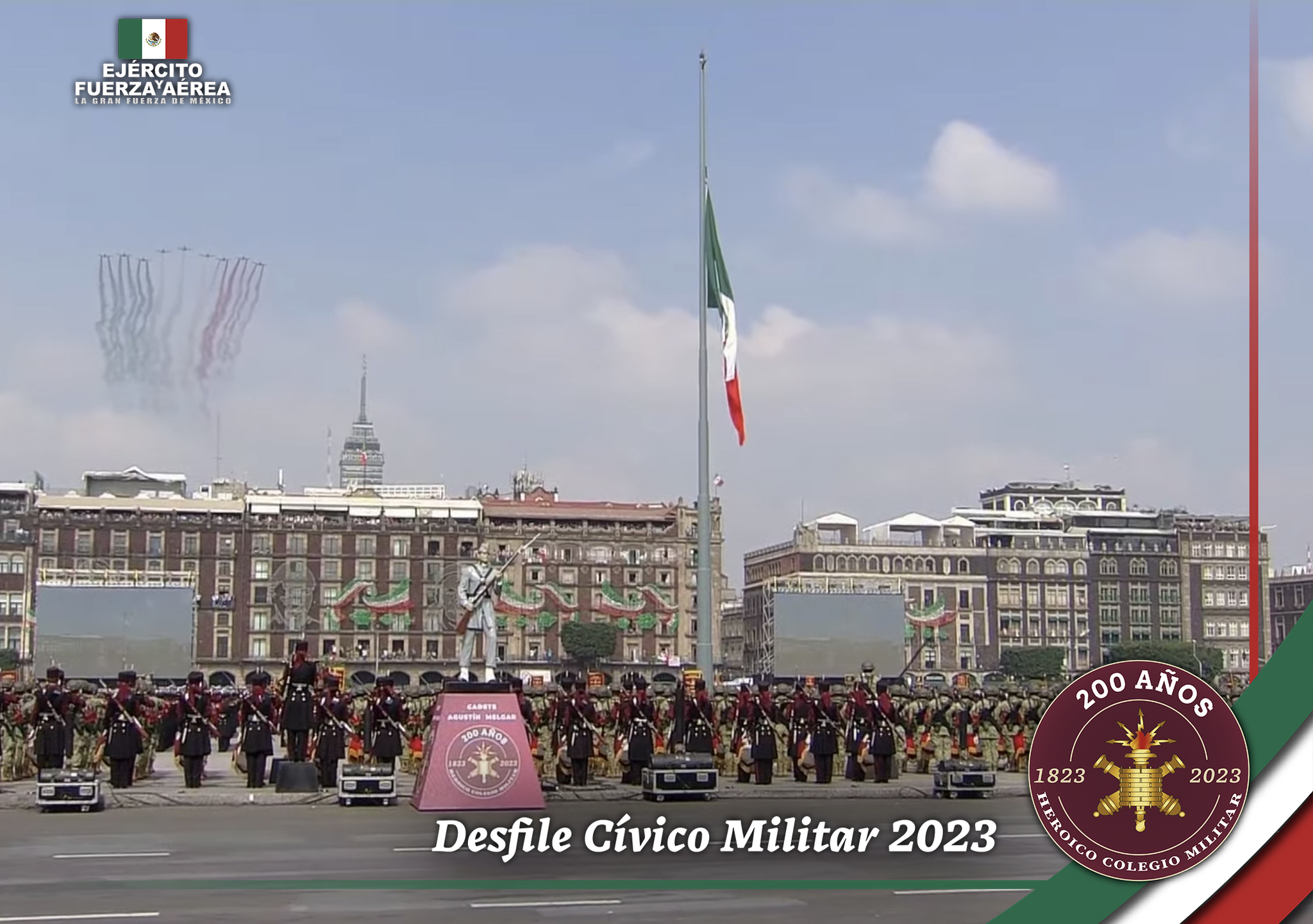 Desfile del 16 de septiembre EN VIVO. Sin incidentes, concluye Desfile ...