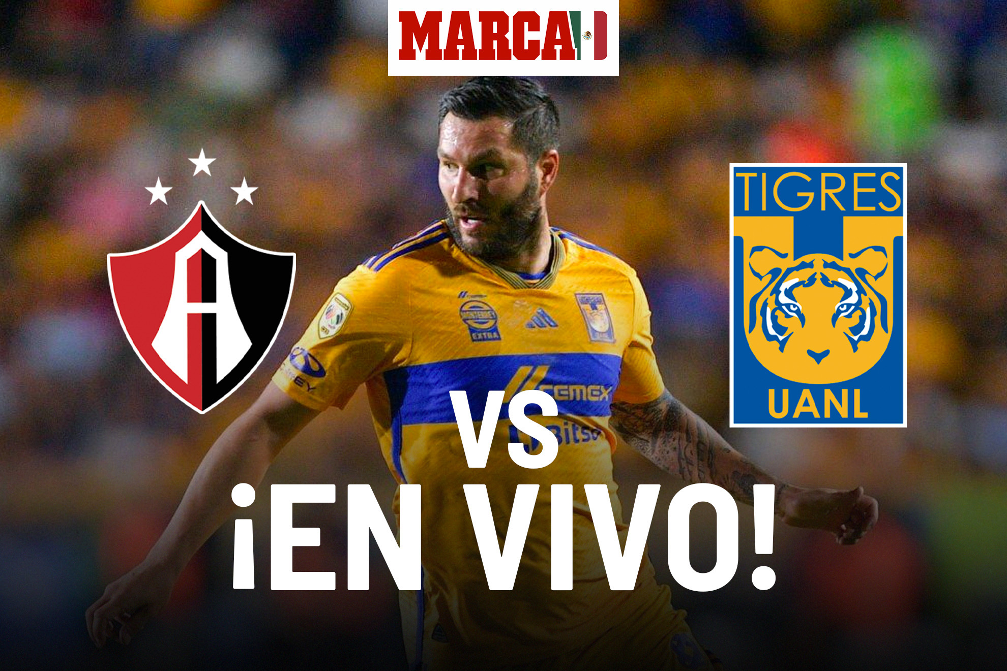 Juego Atlas vs Tigres hoy EN VIVO. Partido hoy - J8 Liga MX 2023