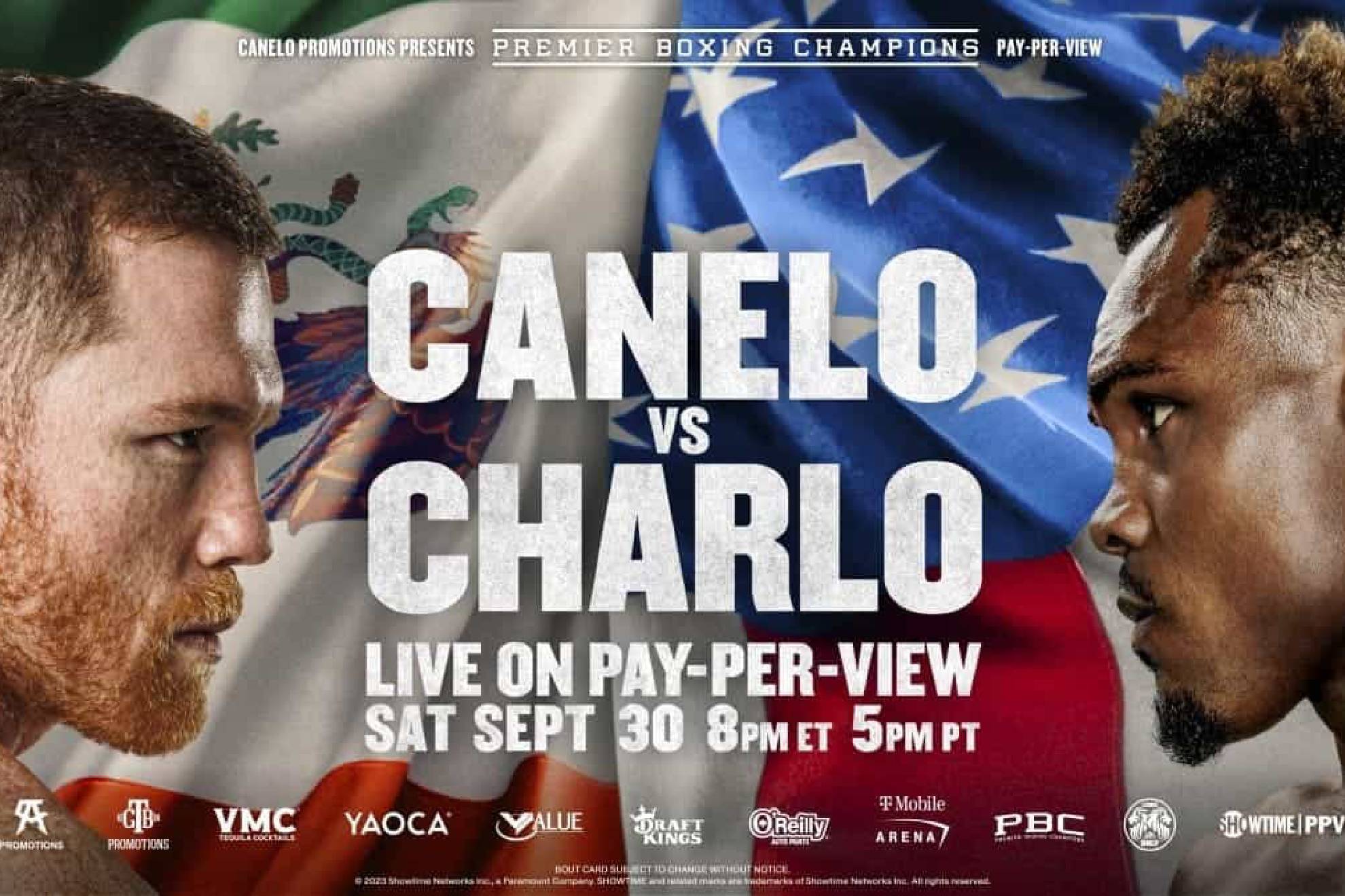 Canelo �lvarez se mide a Jermell Charlo este 30 de septiembre.