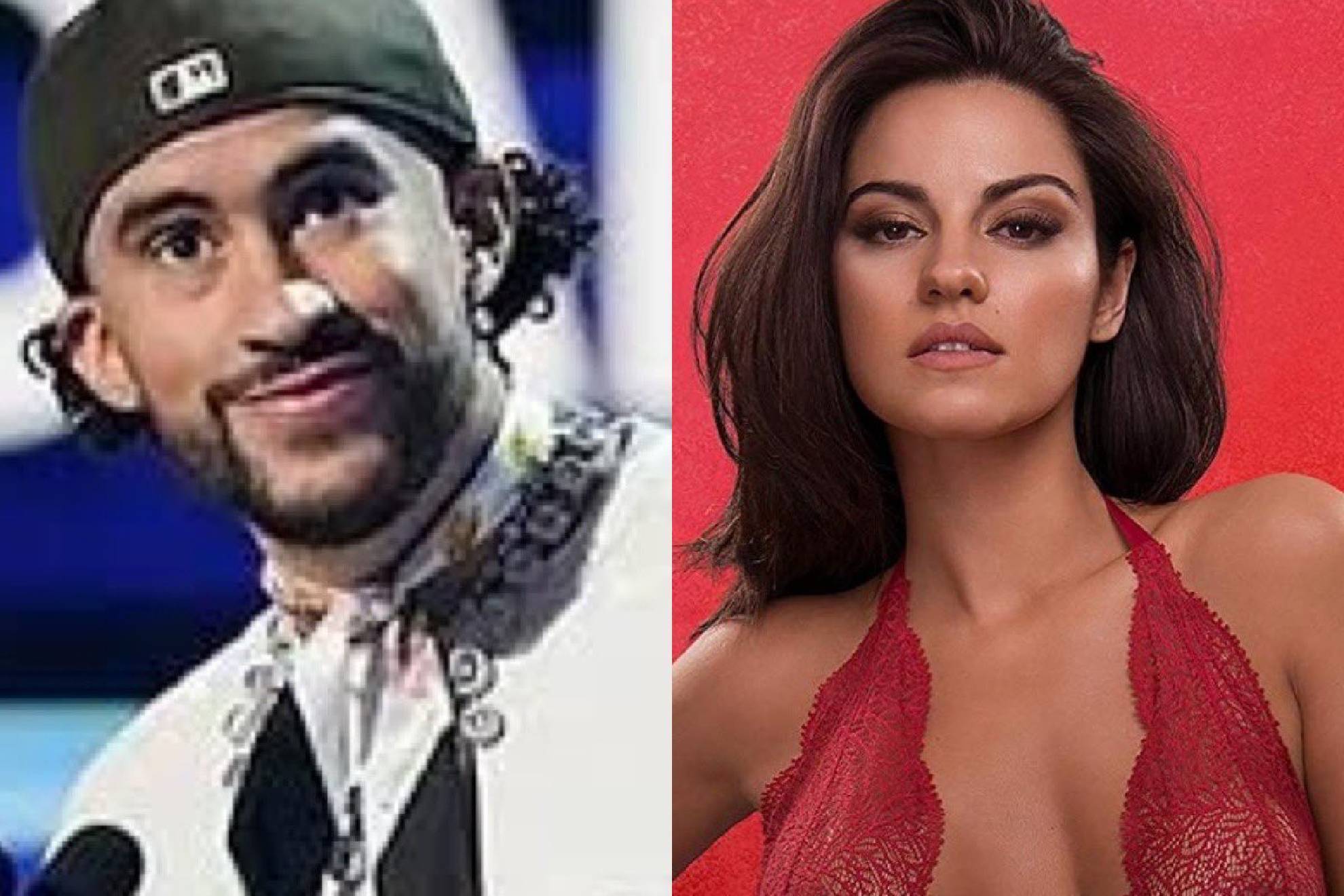 Maite Perroni vivi� un inc�modo momento con Bad Bunny.