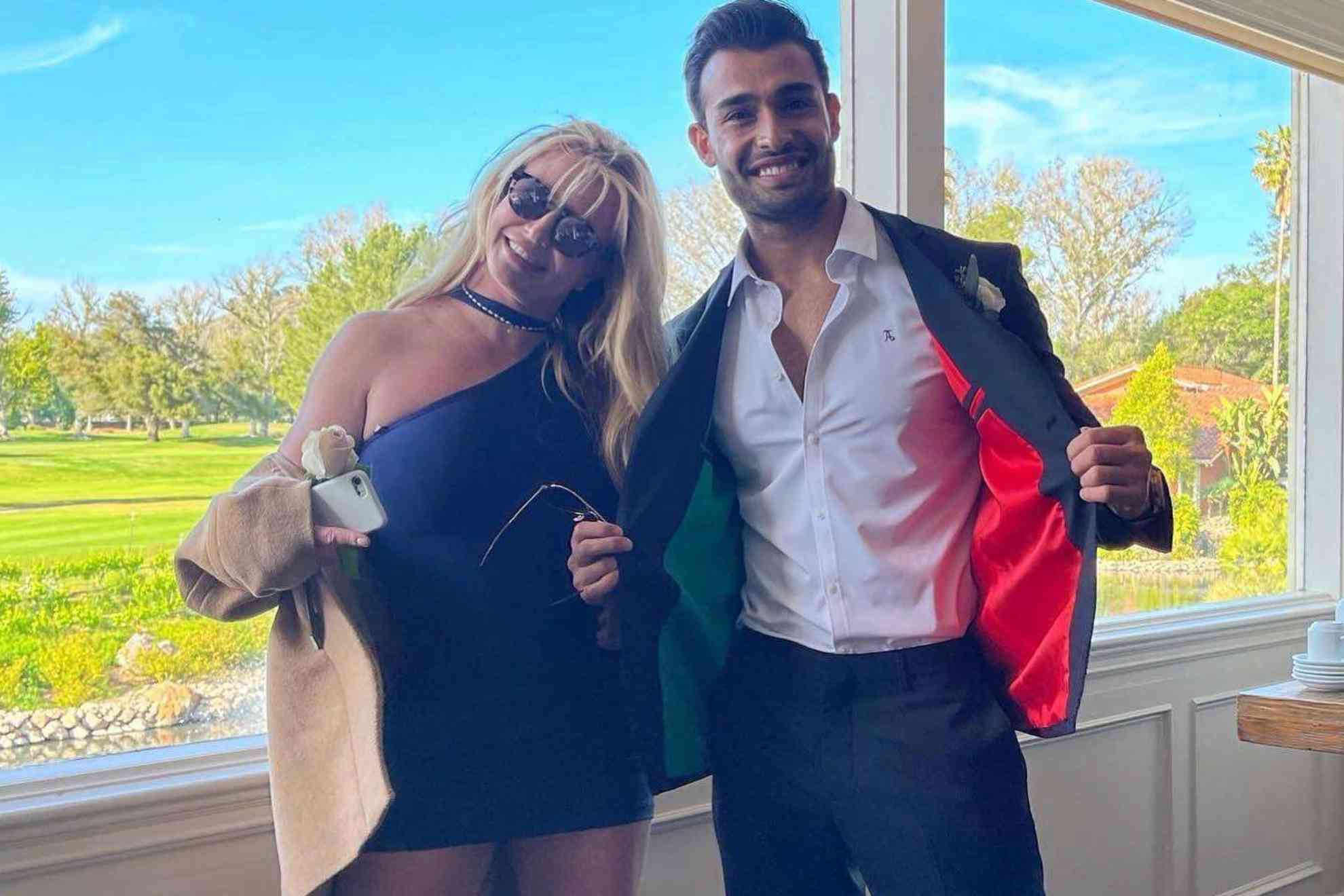 Britney Spears y Sam Asghari,