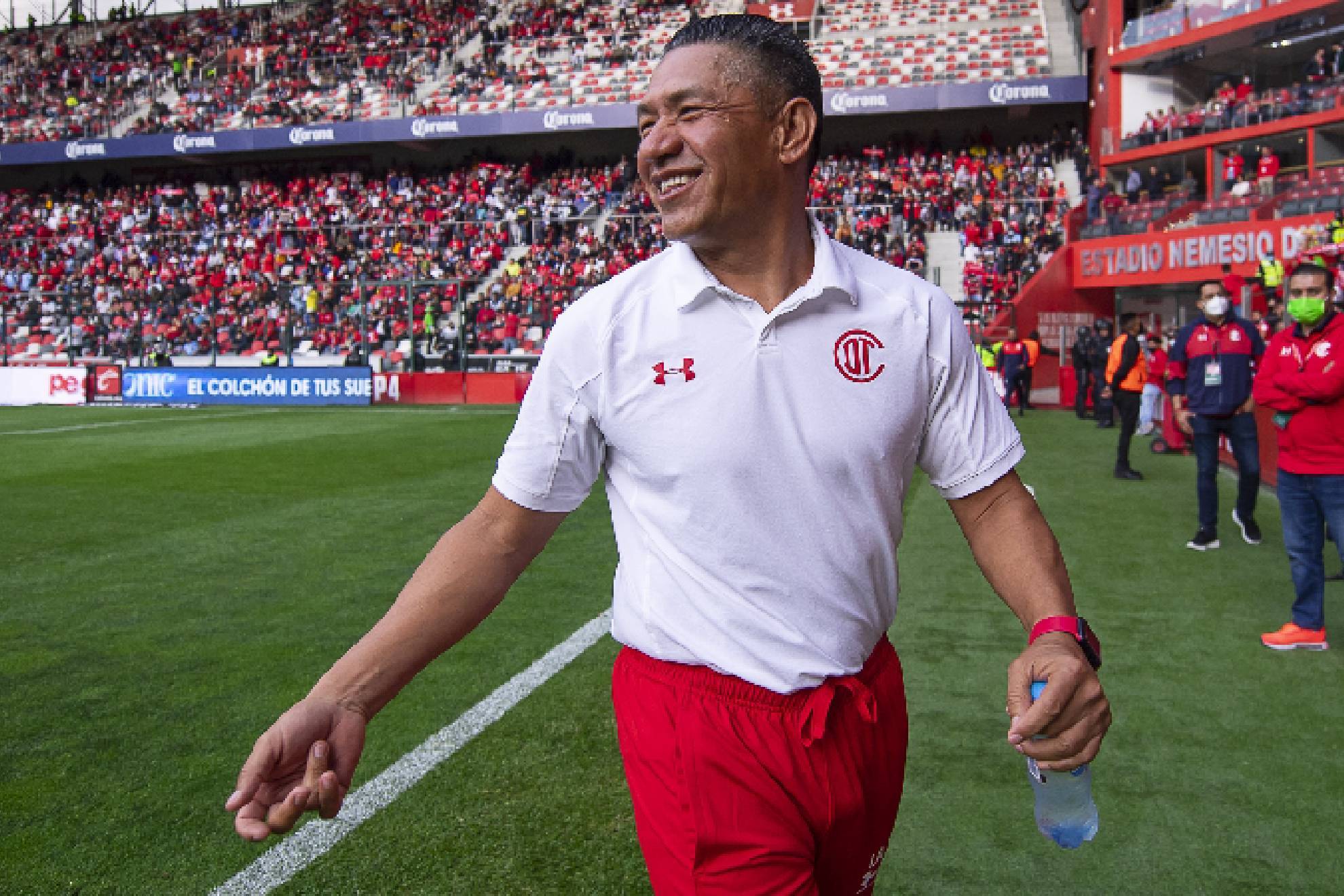 El Deportivo Toluca ha confirmado la salida de Nacho Ambriz.
