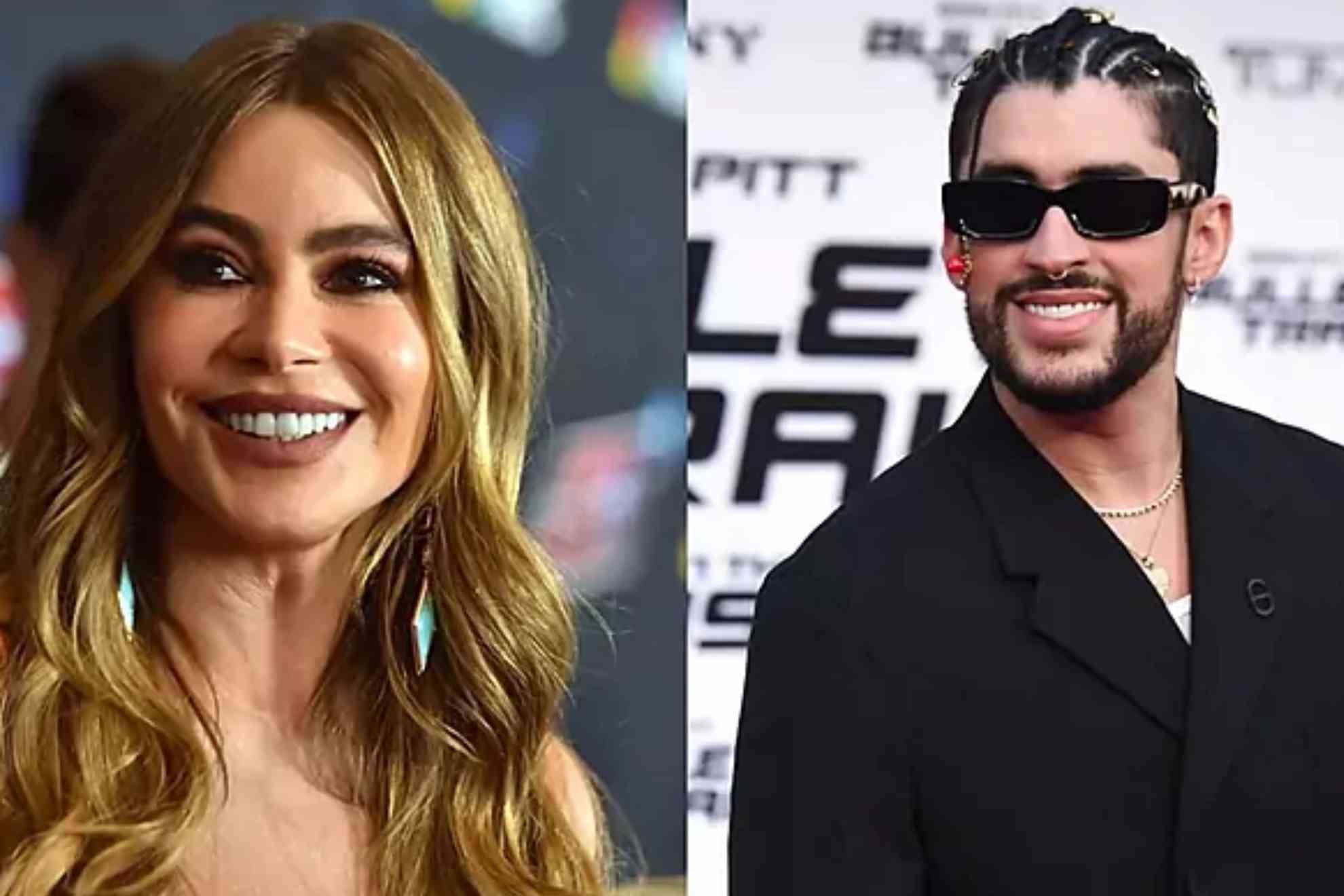 Sof�a Vergara y Bad Bunny.