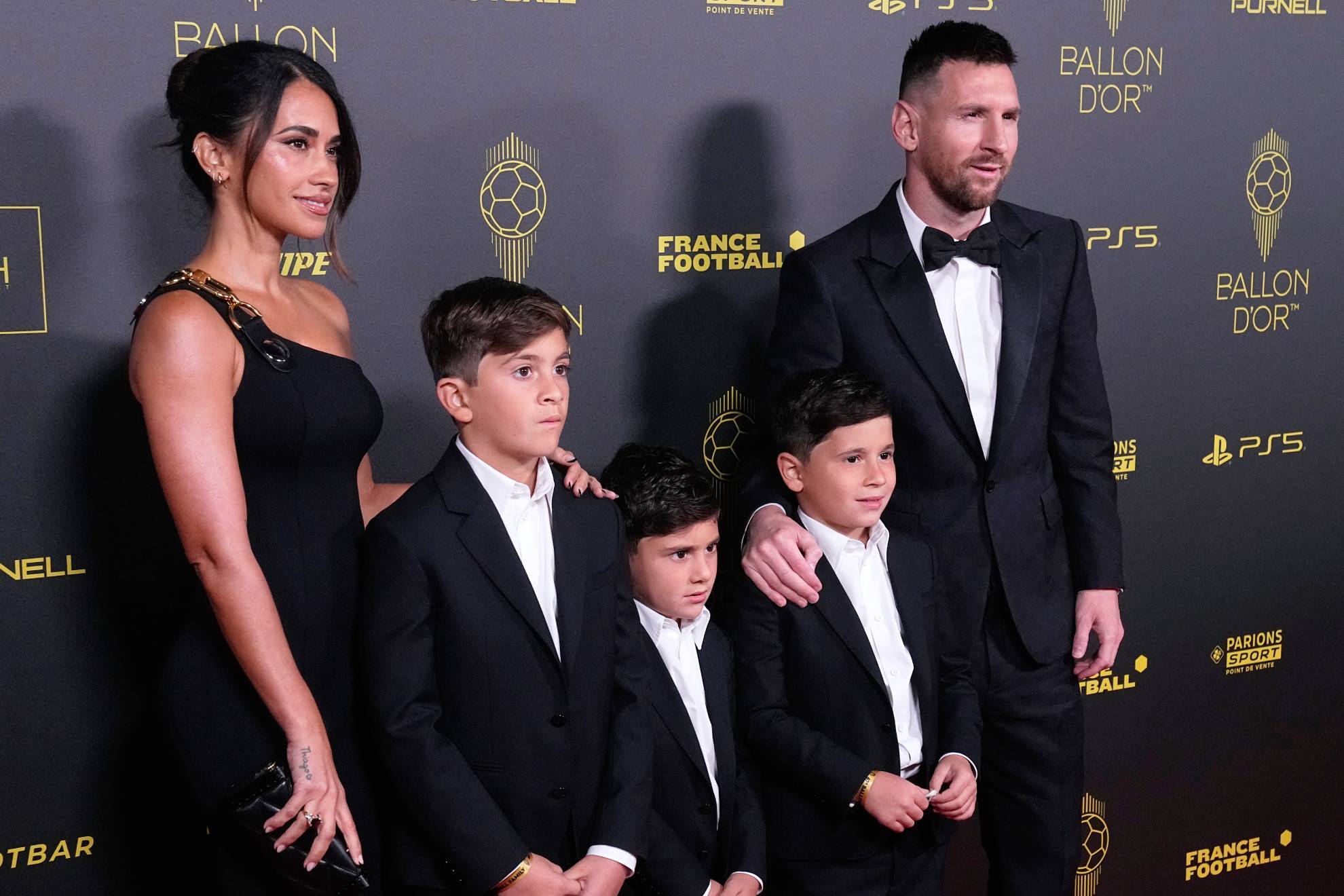 Antonela Roccuzzo y su asistencia al Bal�n de Oro