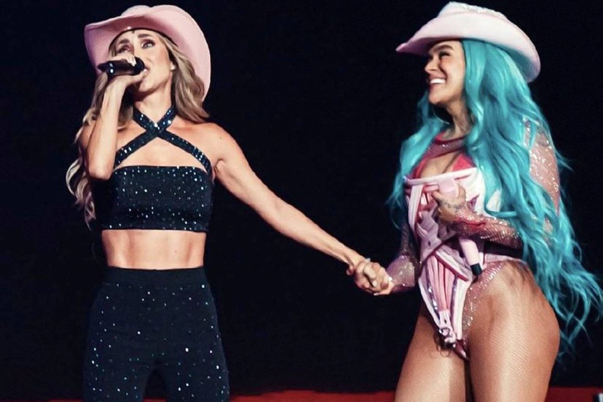 Anah� y Karol G se conocieron en 2022 en un concierto de la colombiana.