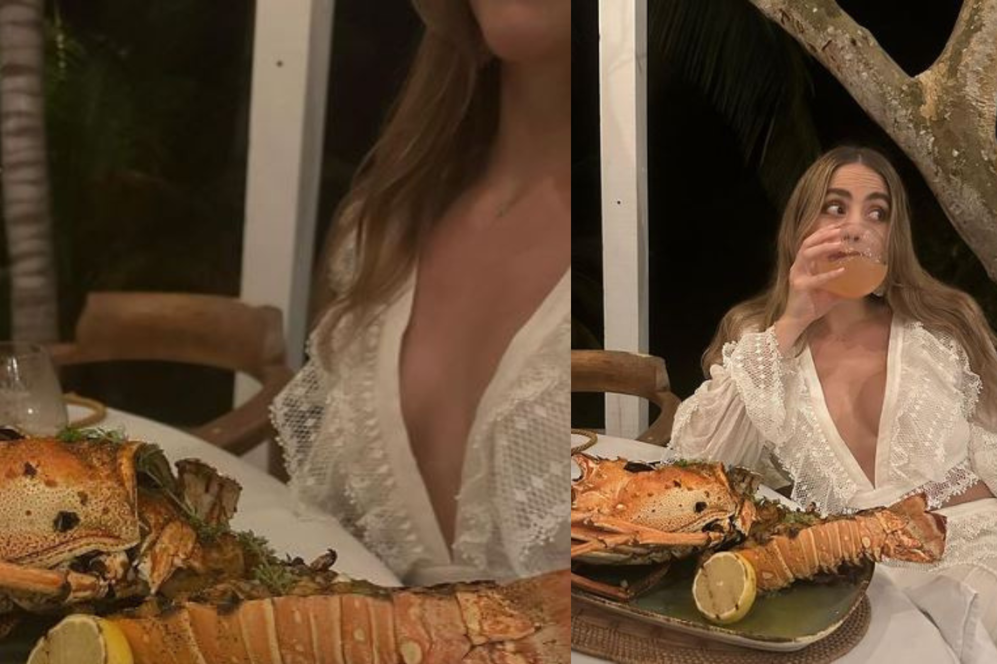 Sof�a Vergara provoca infartos con su escote y traje de ba�o