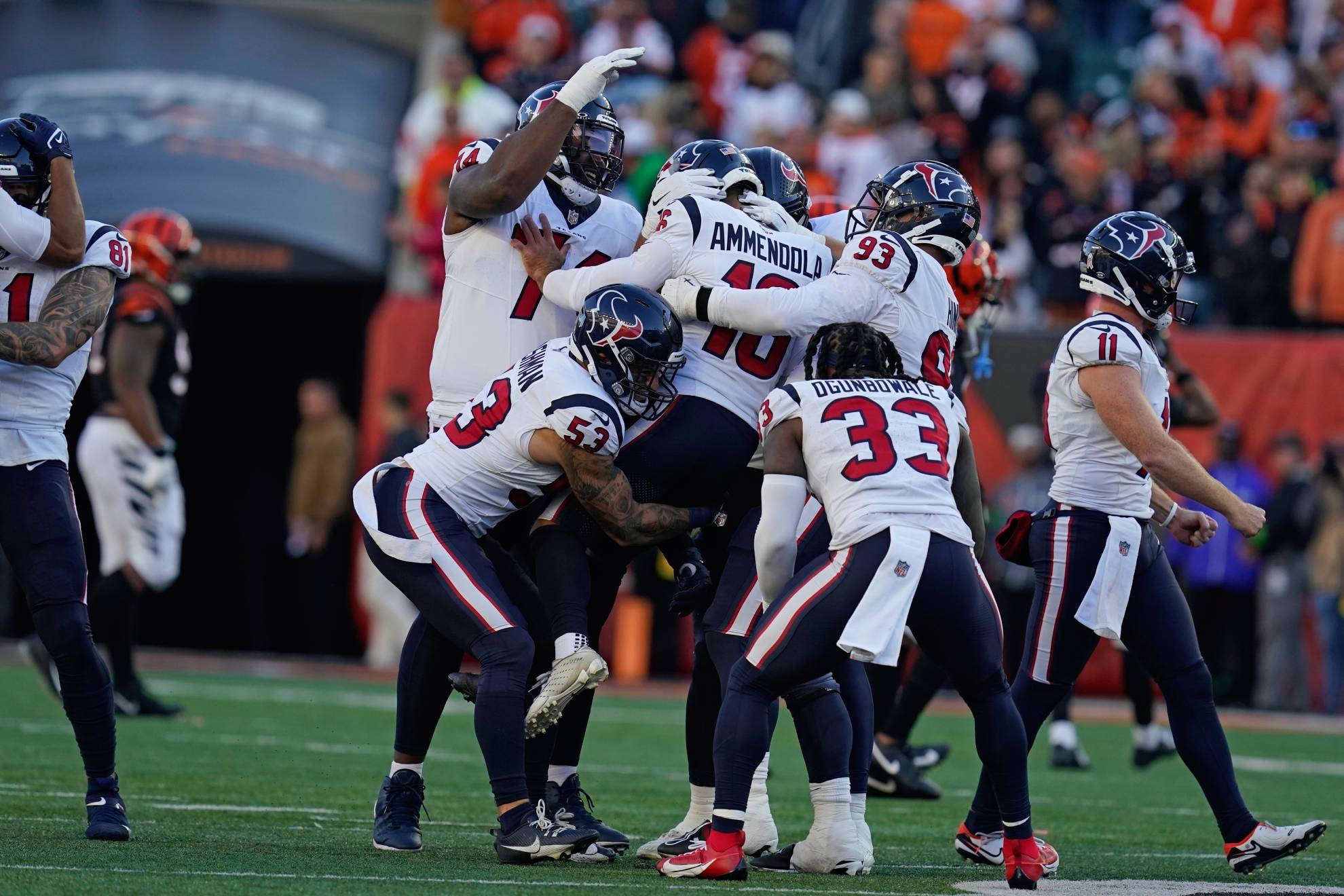 NFL Houston Texans CL. Stroud Joe Burrow Cincinnati Bengals