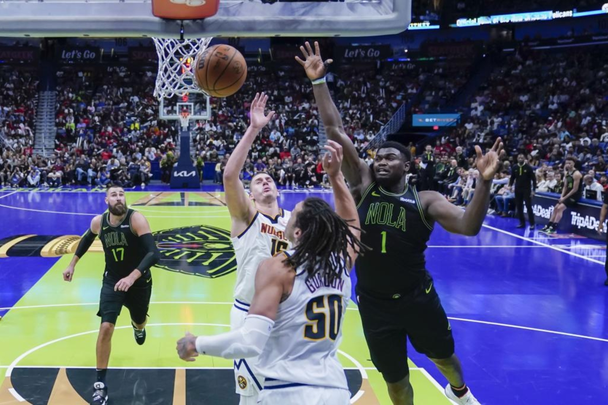 Pelicans contra Denver Nuggets