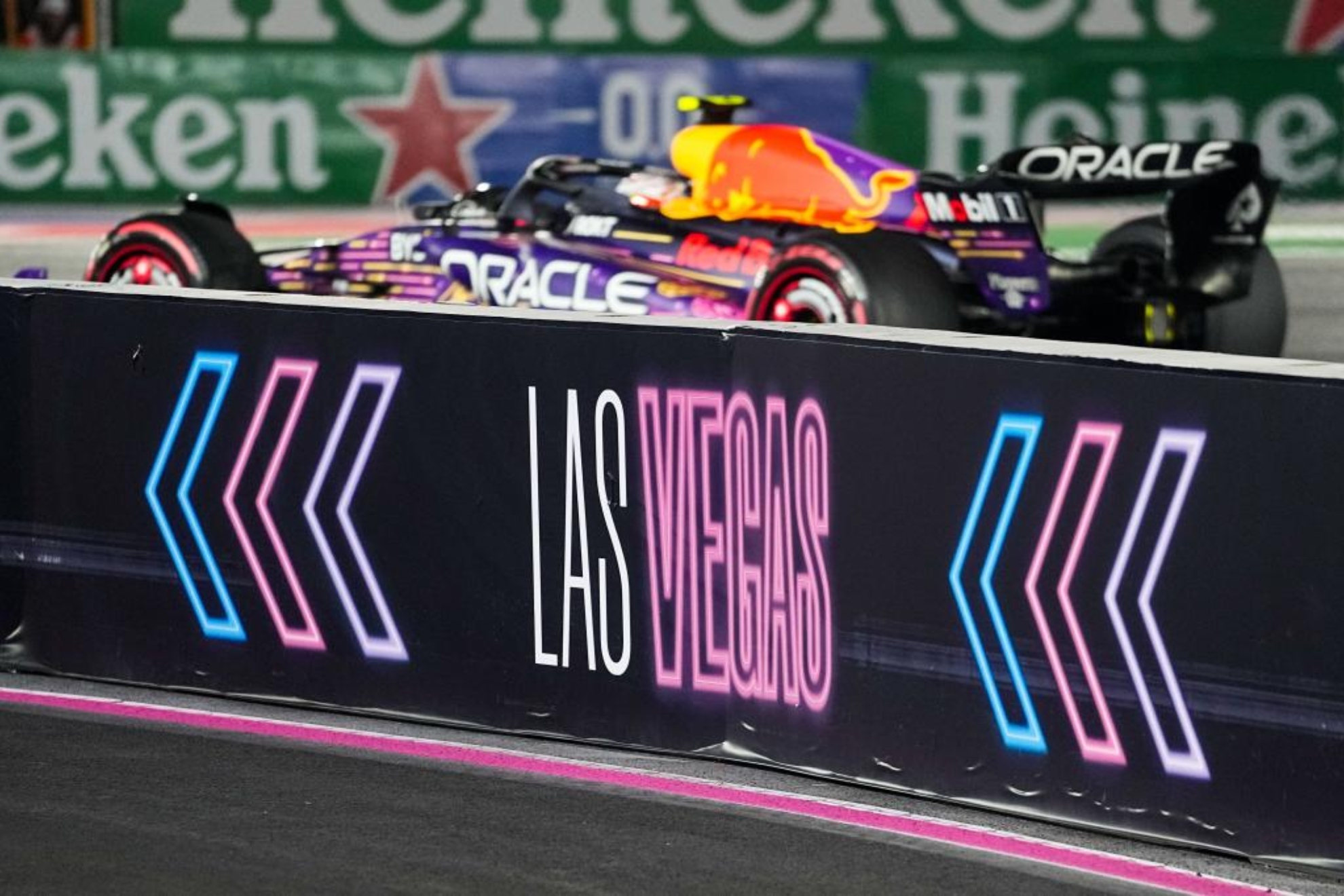 Max Verstappen, durante la clasificaci�n del GP de Las Vegas