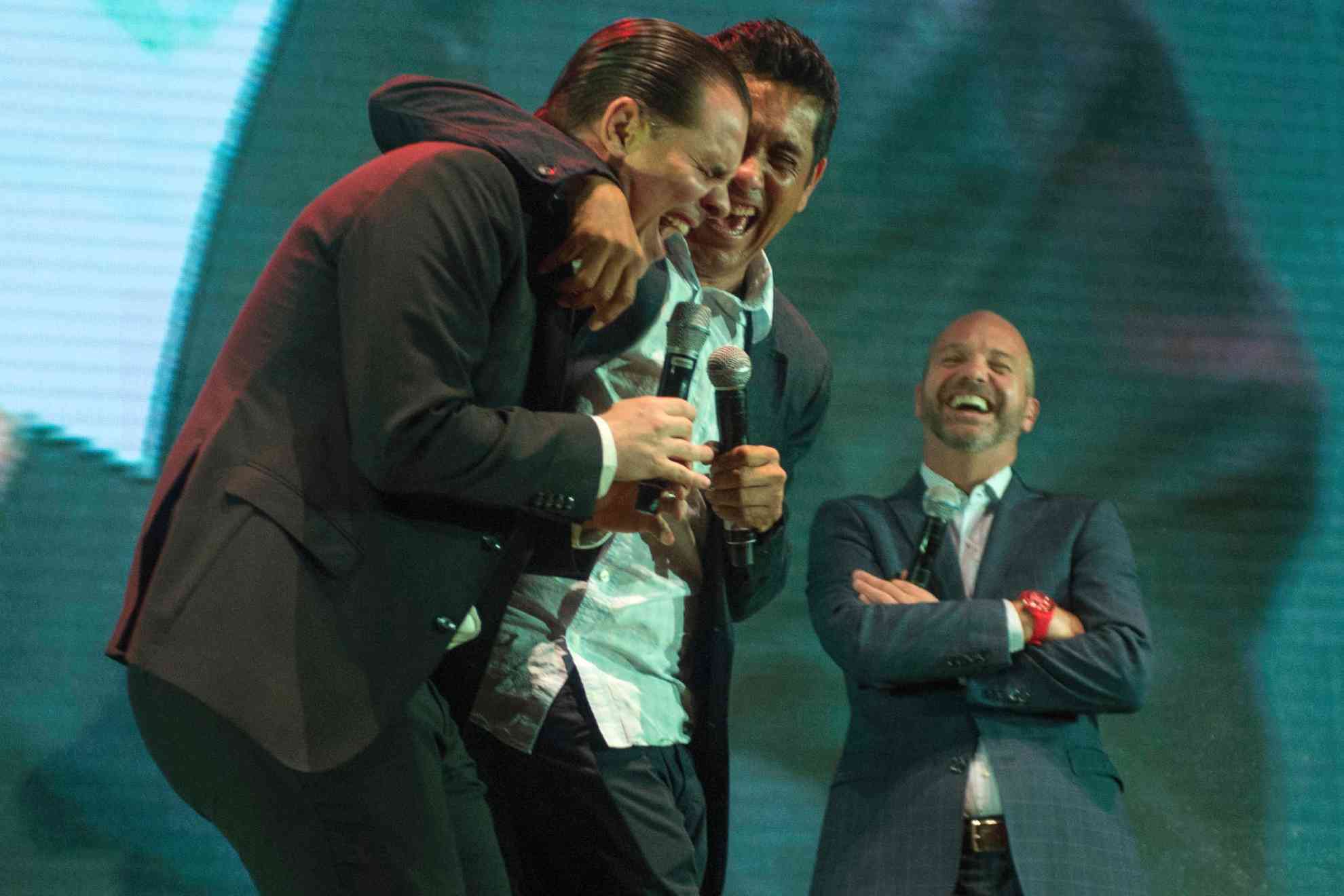 Christian Martinoli, Jorge Campos y Luis Garc�a.