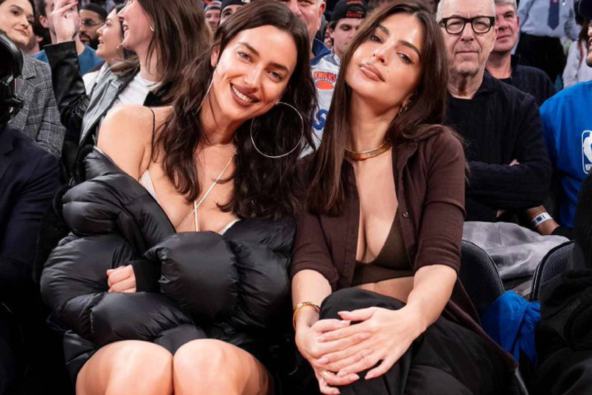 Irina Shayk y Emily Ratajkowski mostrando toda su belleza en noche de chicas en Nueva York