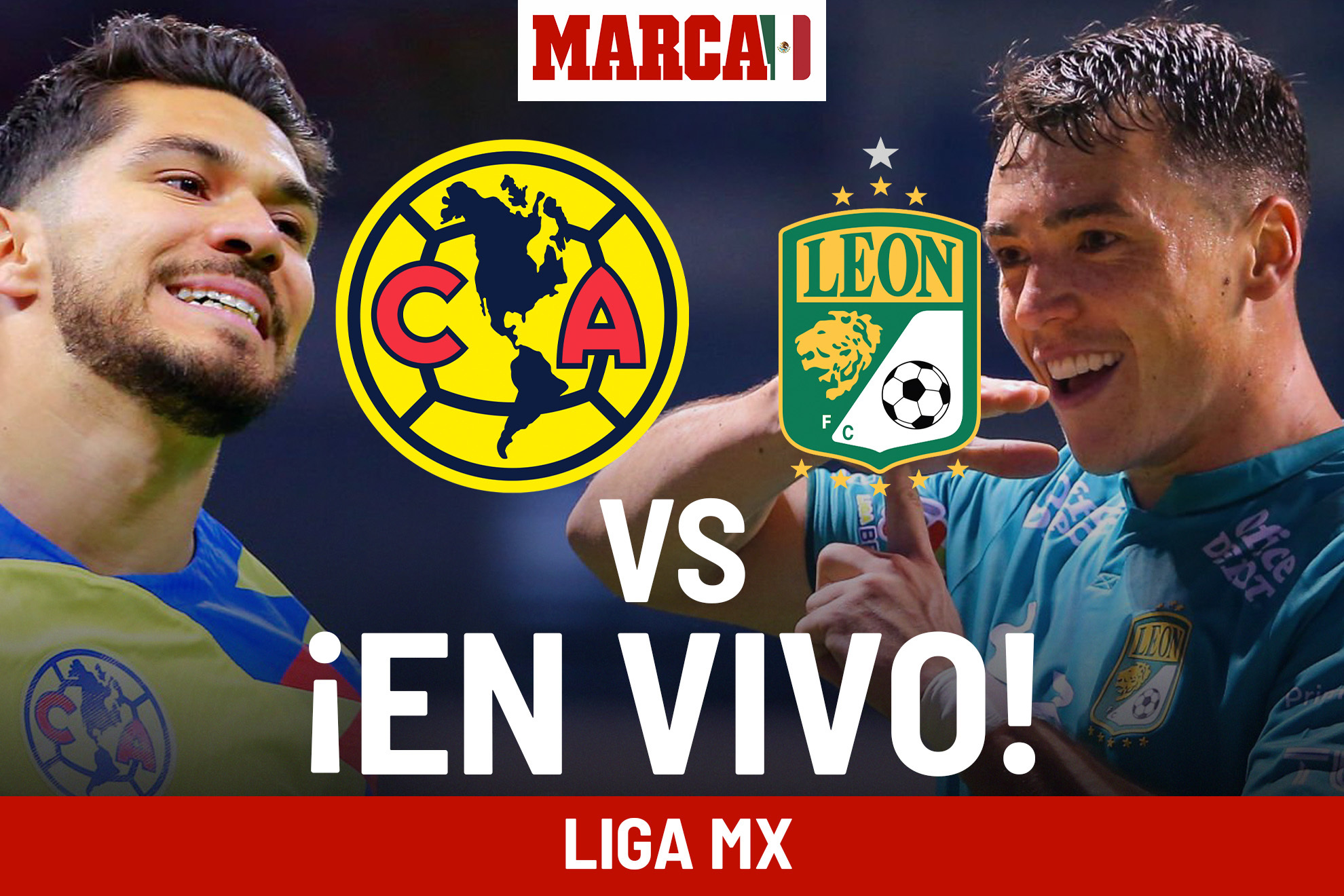Partido León vs América EN VIVO. Juego hoy de Liguilla MX 2023