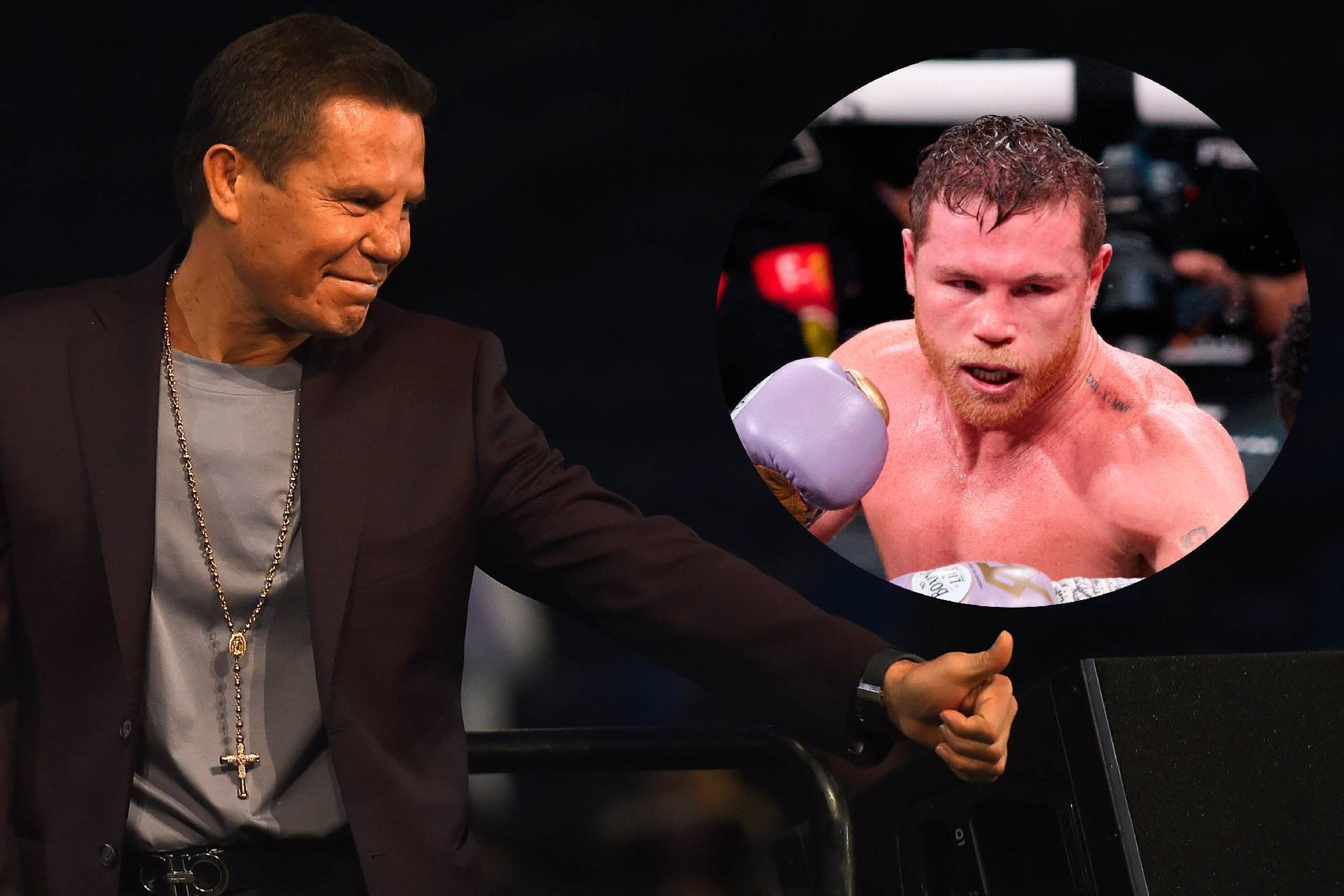 Julio C�sar Ch�vez le da "rasp�n" a Canelo �lvarez v�a Jaime Mungu�a vs John Ryder