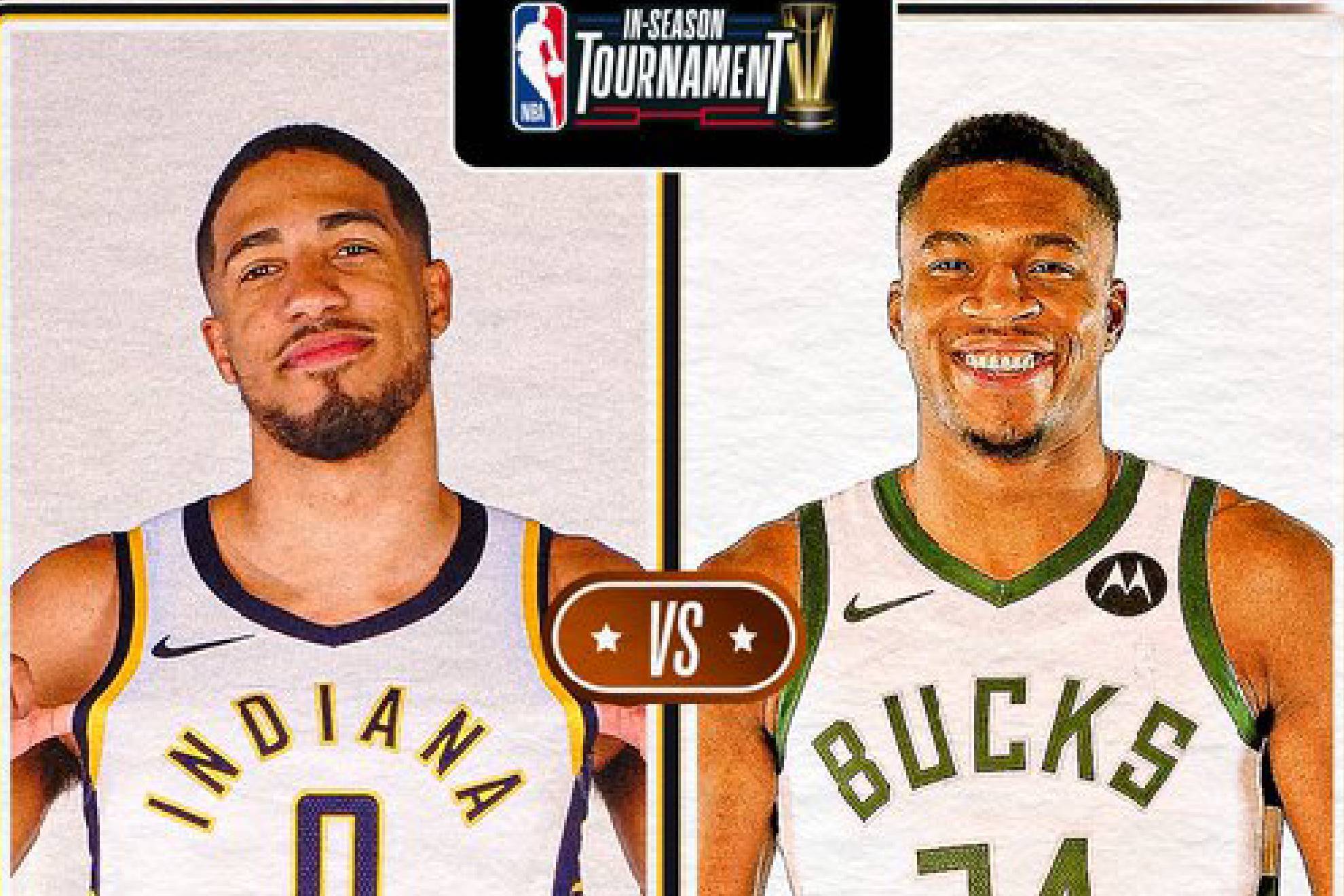 Indiana y Milwaukee disputar�n el primer boleto para la Final del NBA In-Season Tournament