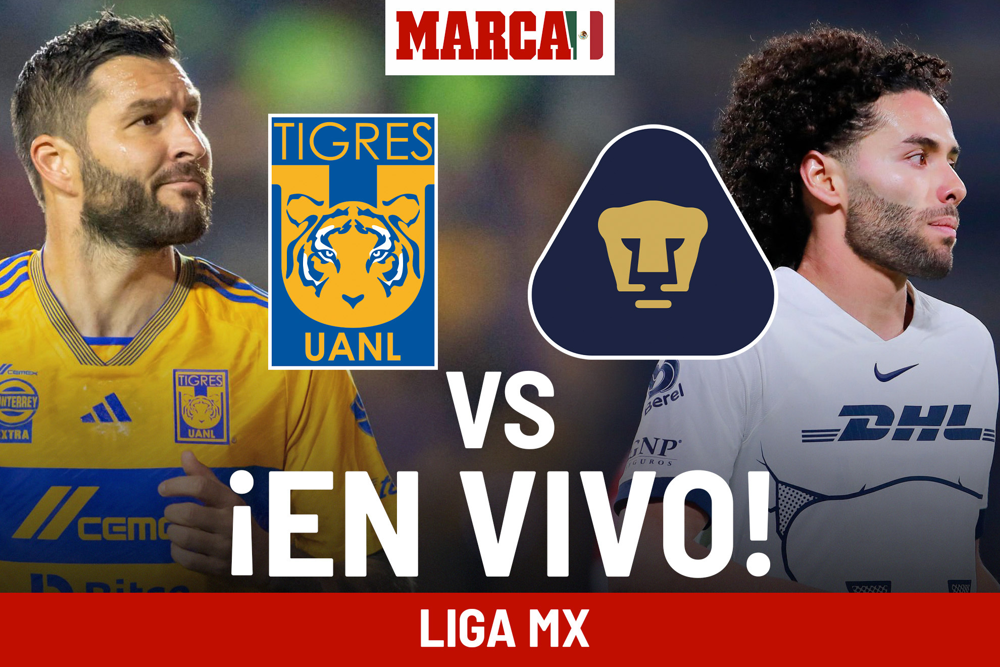 Juego Tigres vs Pumas hoy EN VIVO Online. Tigres gana en el global y ...