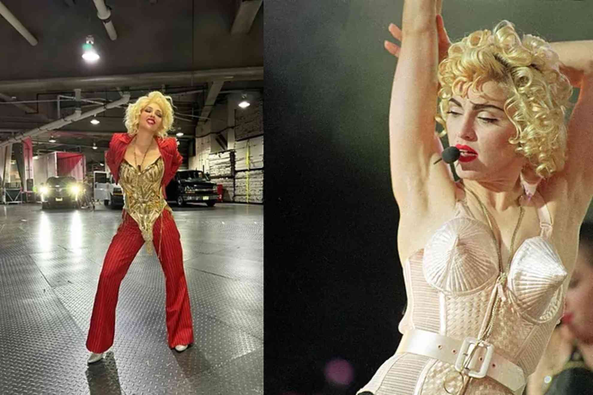Thal�a y Madonna.