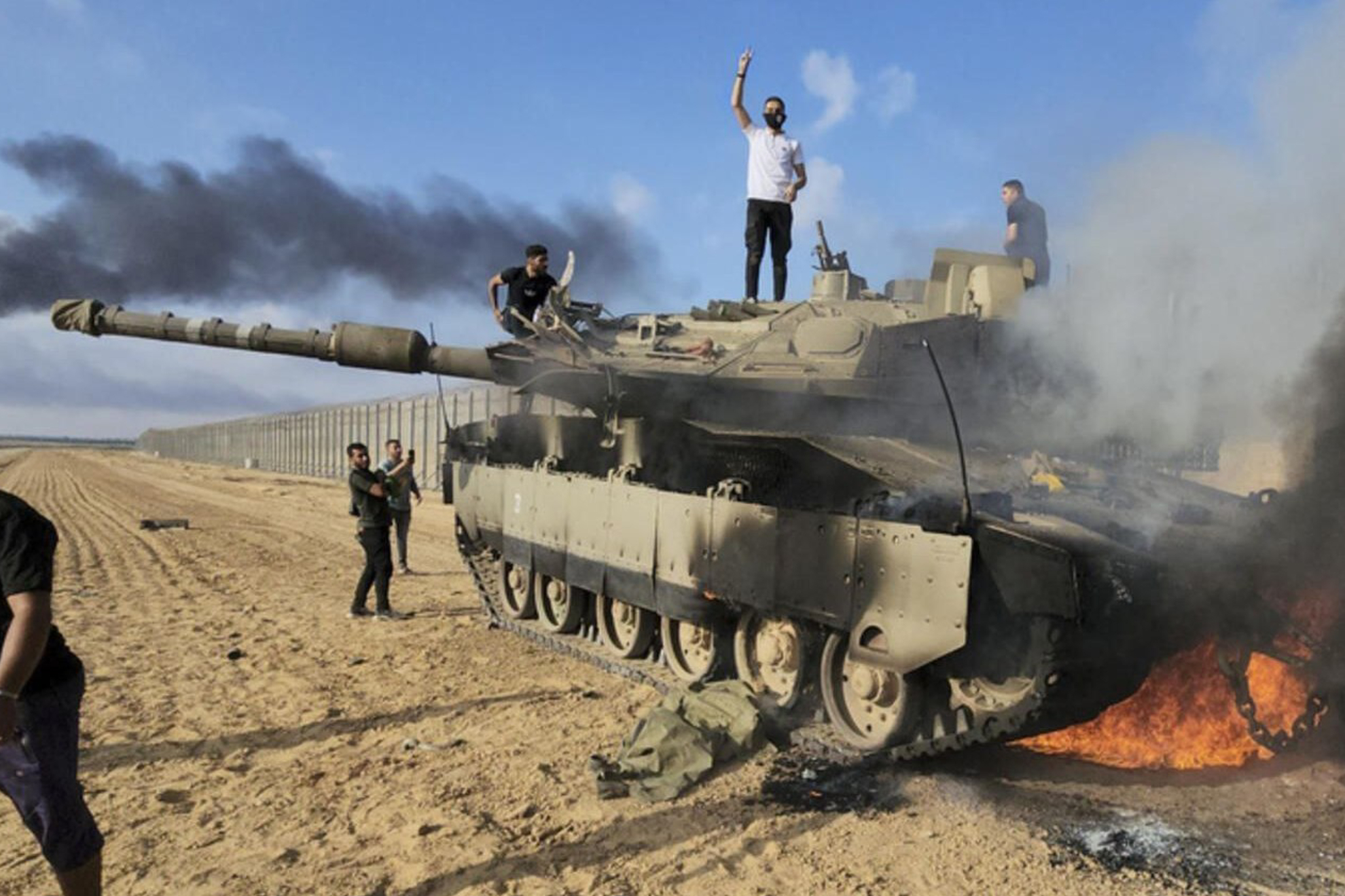 Parte de la fuerza militar de Ham�s