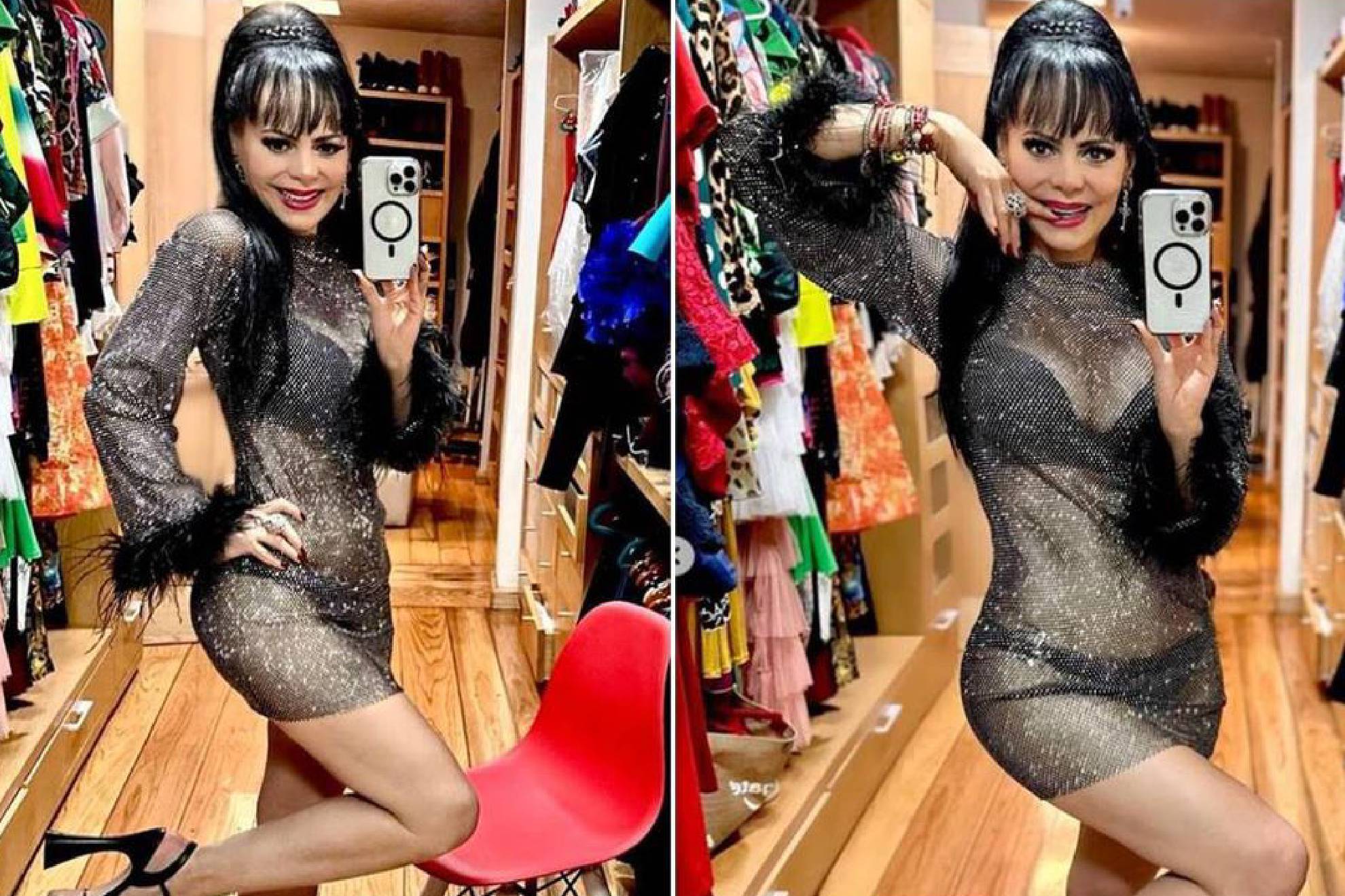 Maribel Guardia enciende Instagram con su sensual atuendo.