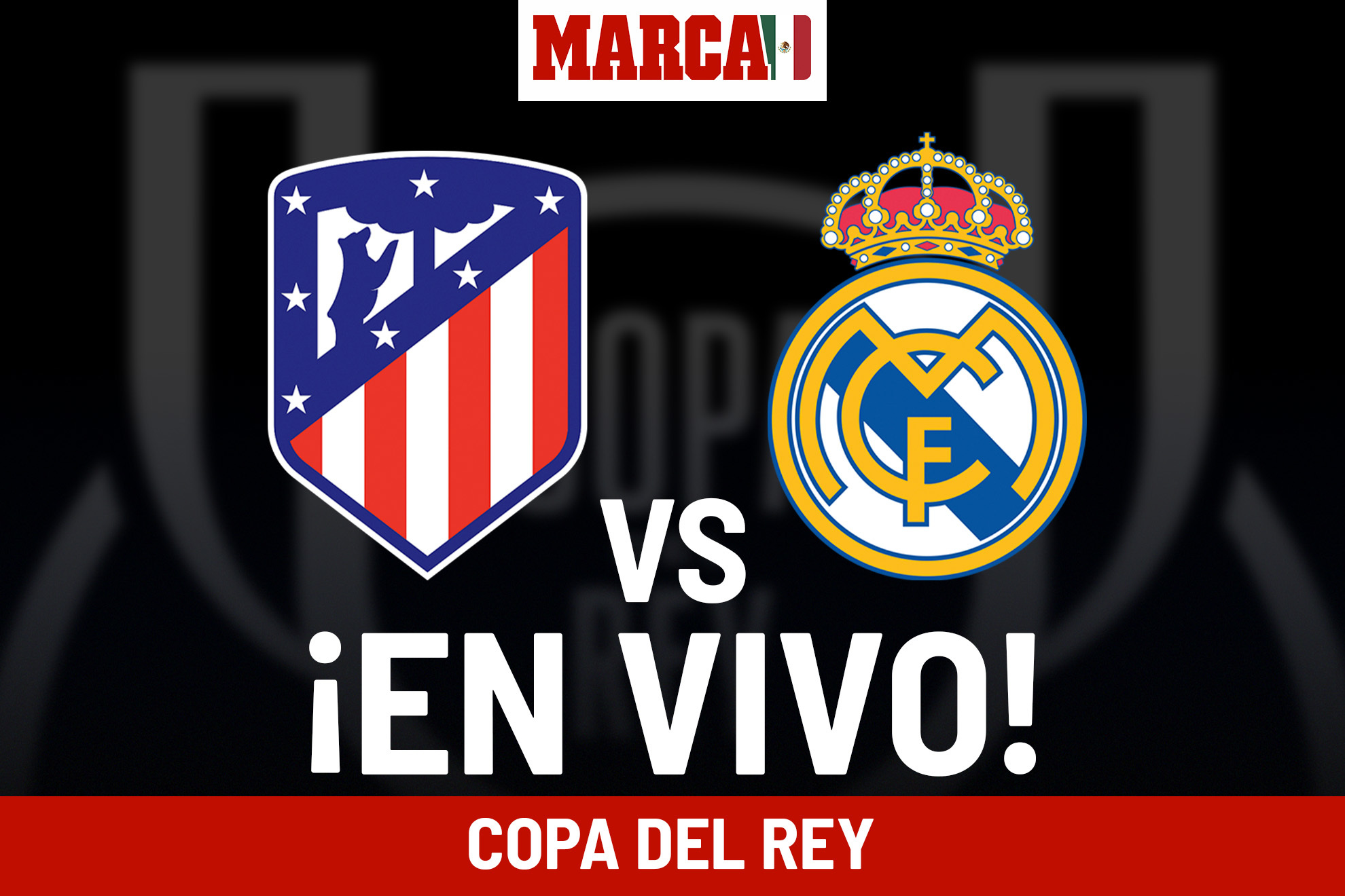 Atlético de Madrid vs Real Madrid EN VIVO. 8vos Copa del Rey 2024