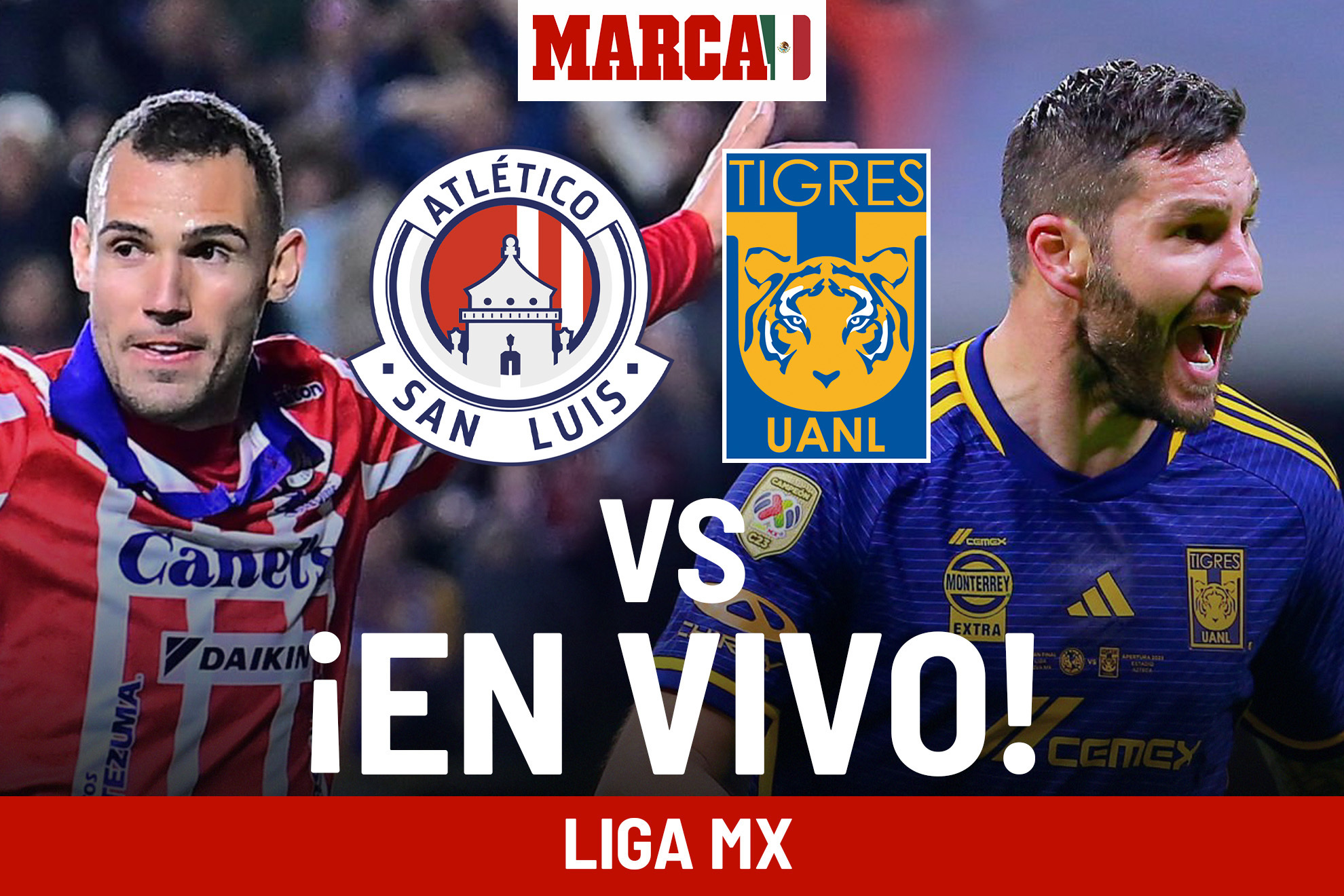 San Luis vs Tigres EN VIVO hoy. Partido Online - Liga MX 2024