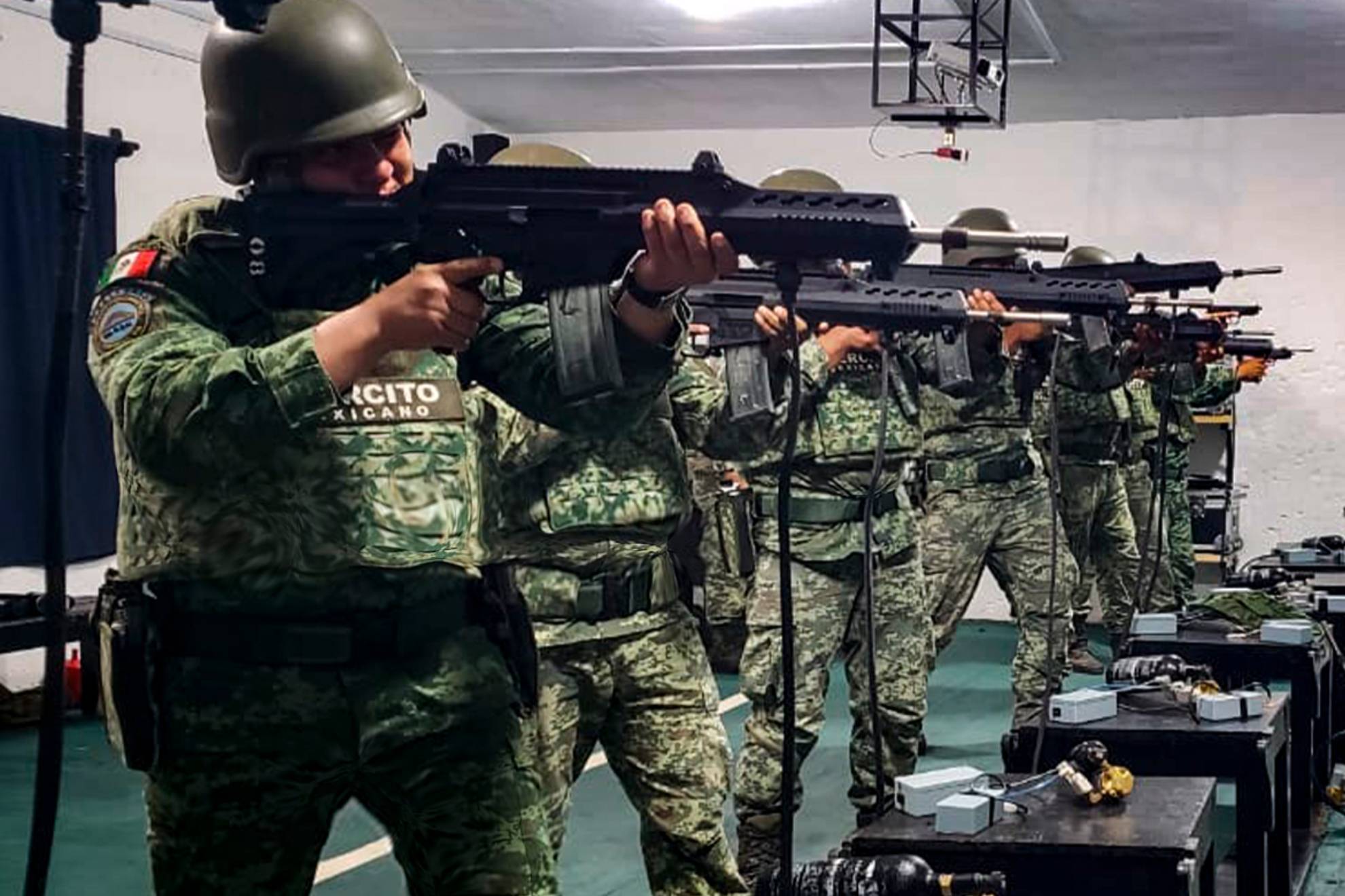Elementos del Ej�rcito mexicano 2024