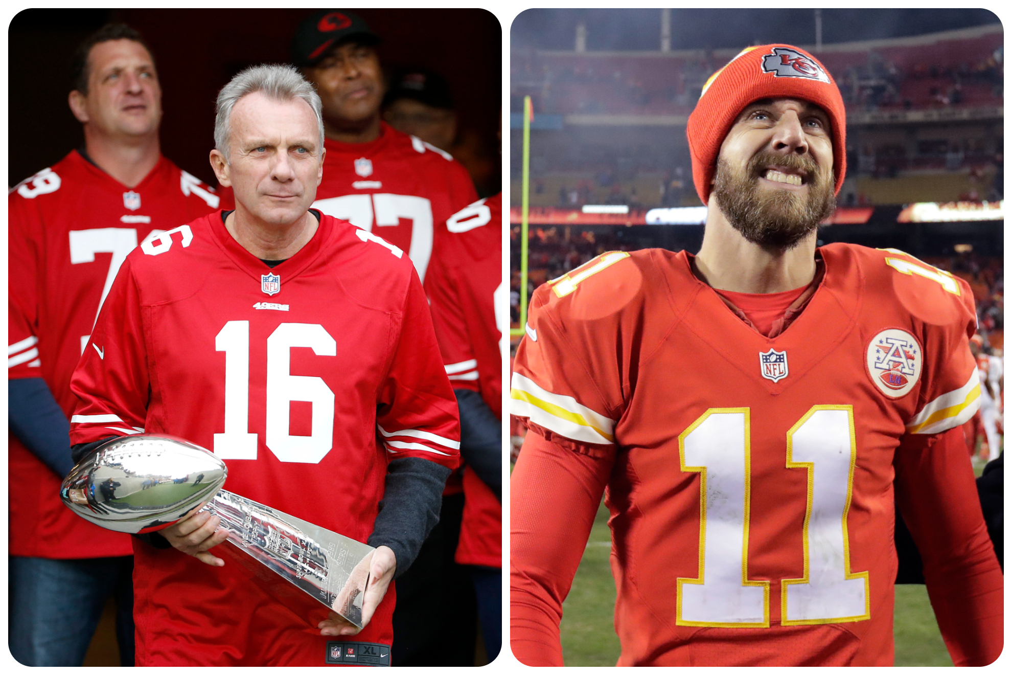 Joe Montana fue campe�n de la NFL 4 veces con San Francisco.