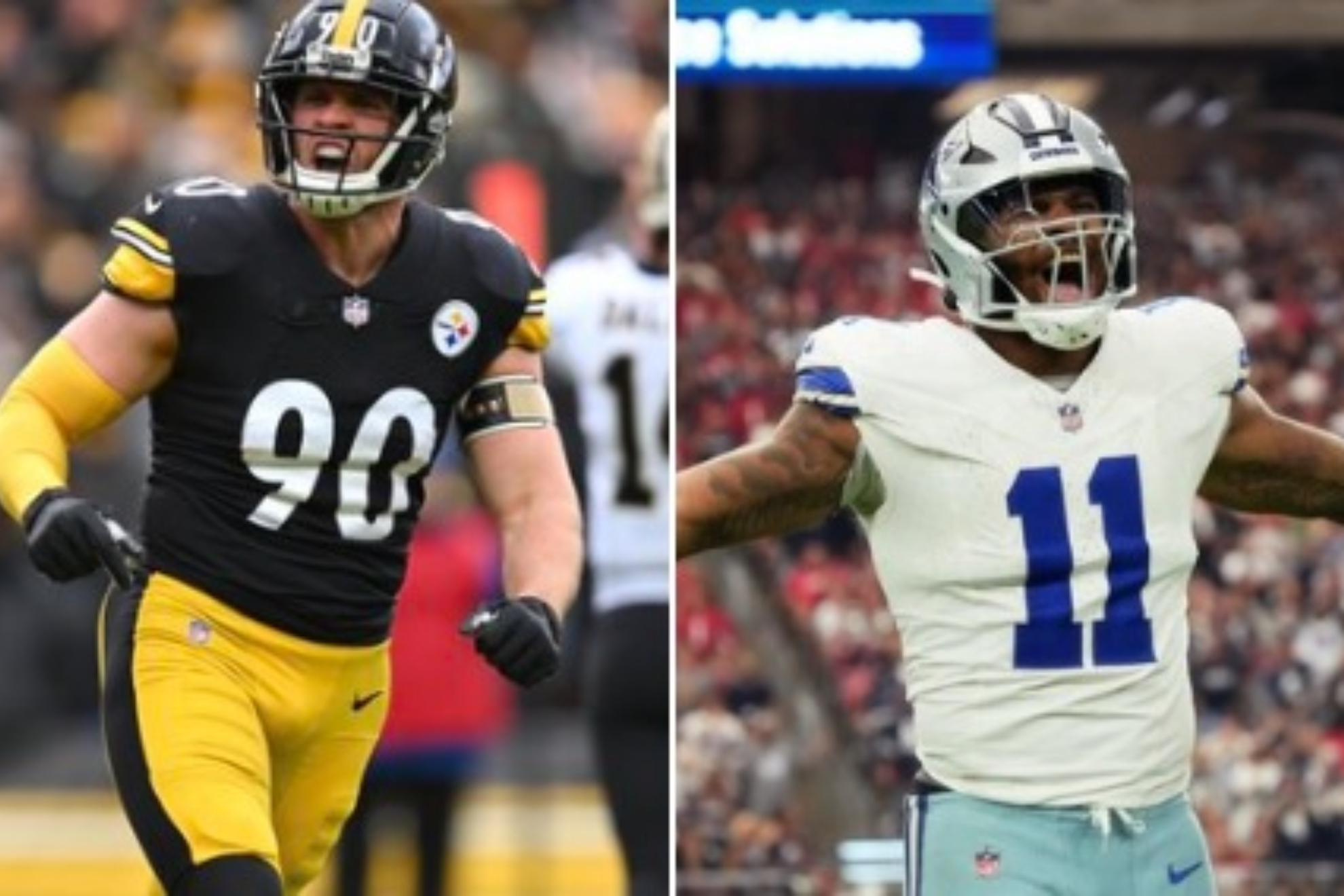 T.J. Watt y Micah Parsons, dos grandes defensivos de la NFL